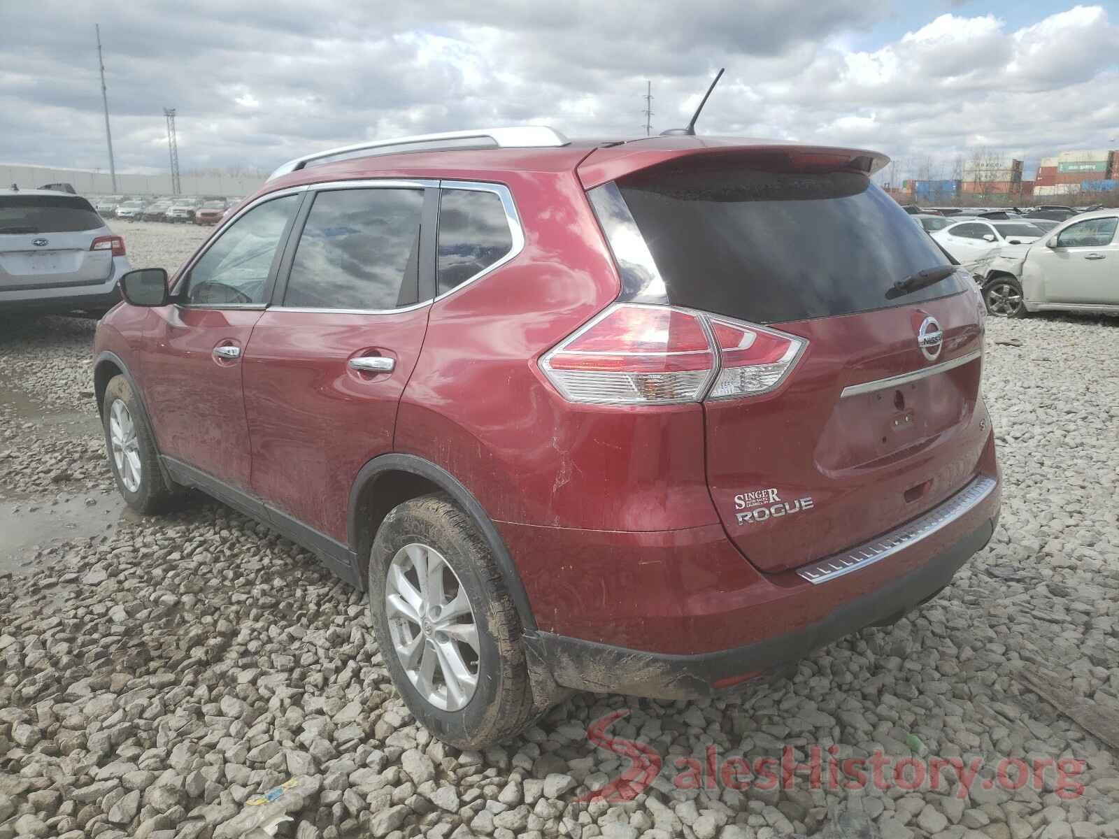 KNMAT2MV5GP611589 2016 NISSAN ROGUE