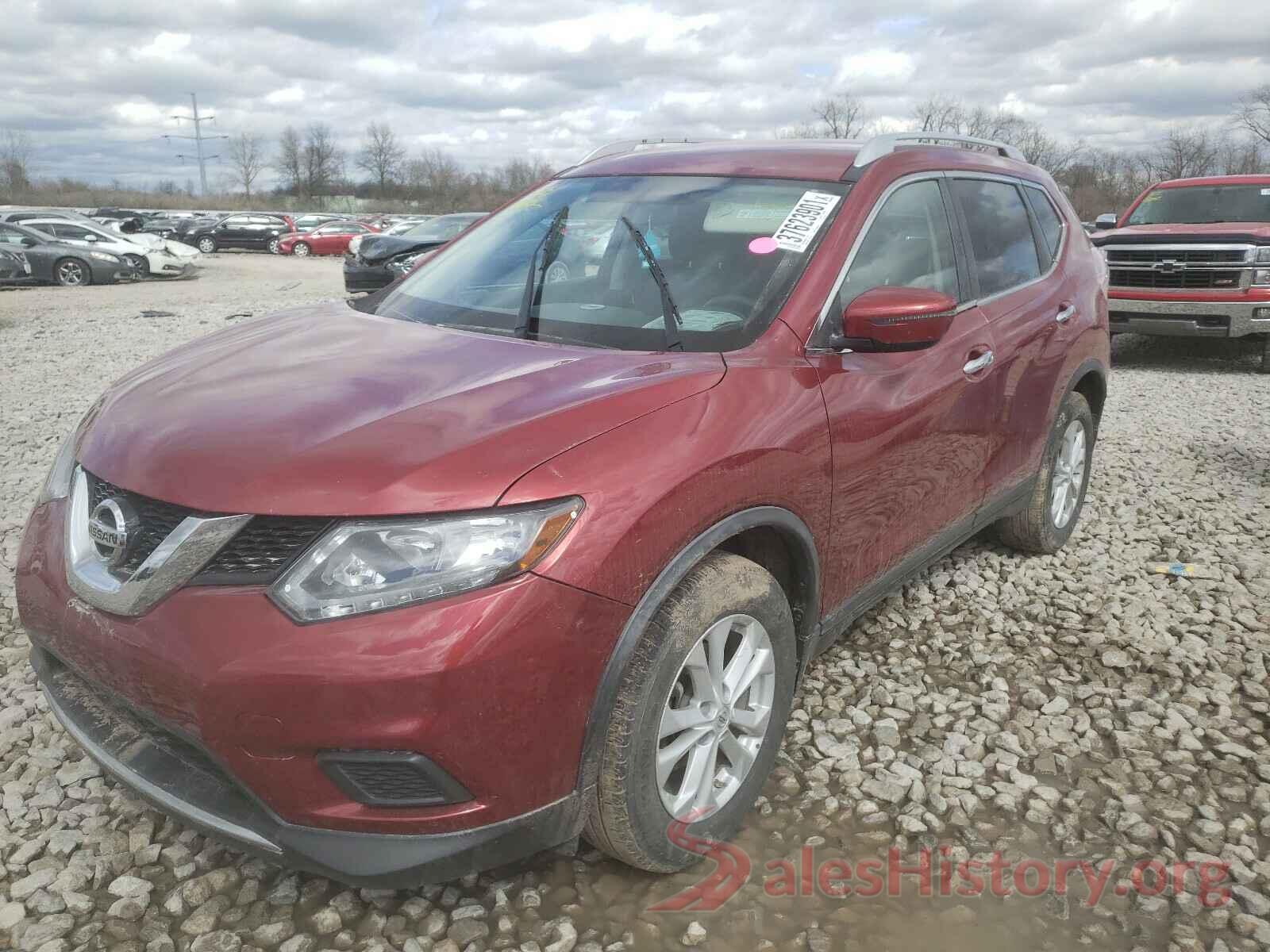 KNMAT2MV5GP611589 2016 NISSAN ROGUE