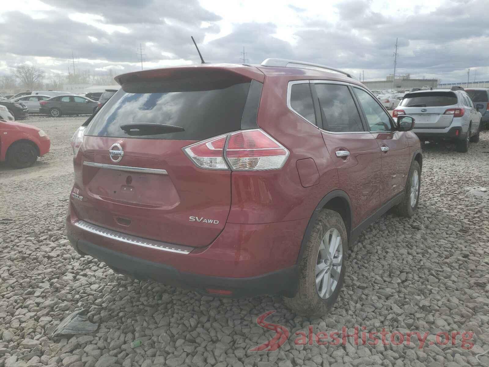 KNMAT2MV5GP611589 2016 NISSAN ROGUE