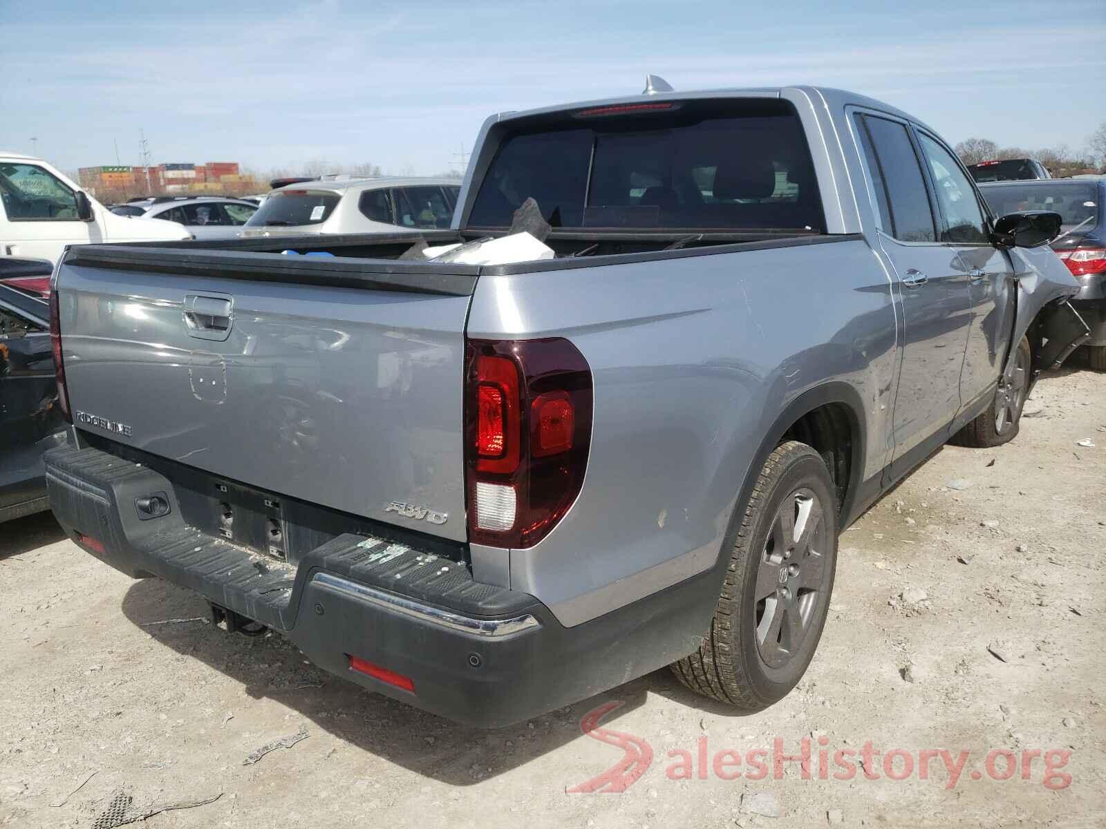 5FPYK3F74LB007369 2020 HONDA RIDGELINE