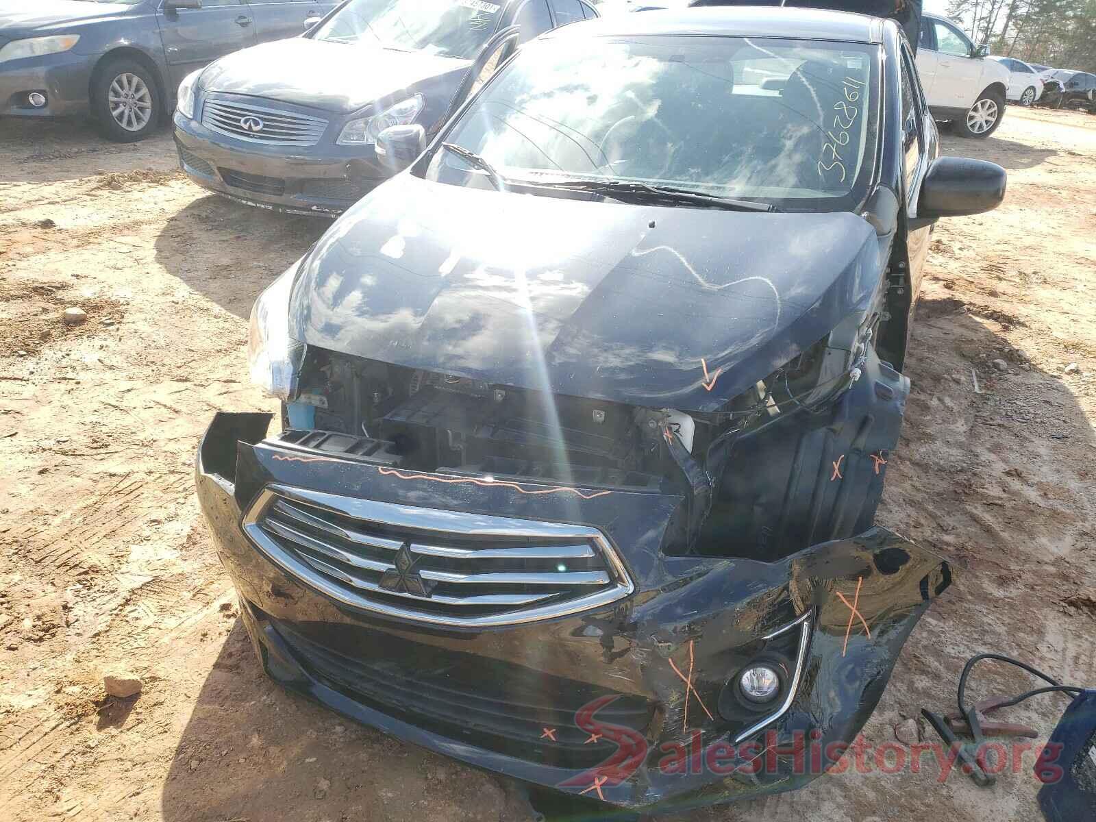 ML32F4FJ4JHF01464 2018 MITSUBISHI MIRAGE