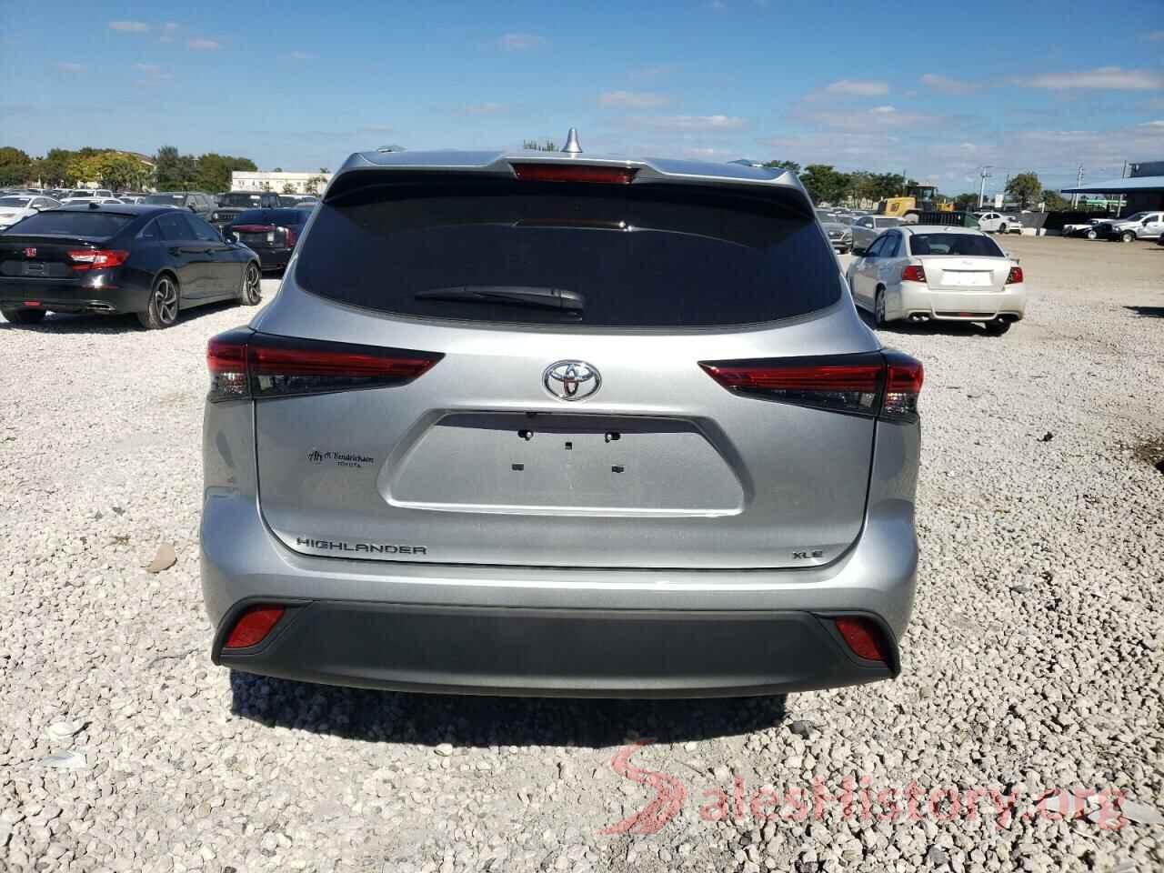 5TDGZRAH2NS104345 2022 TOYOTA HIGHLANDER