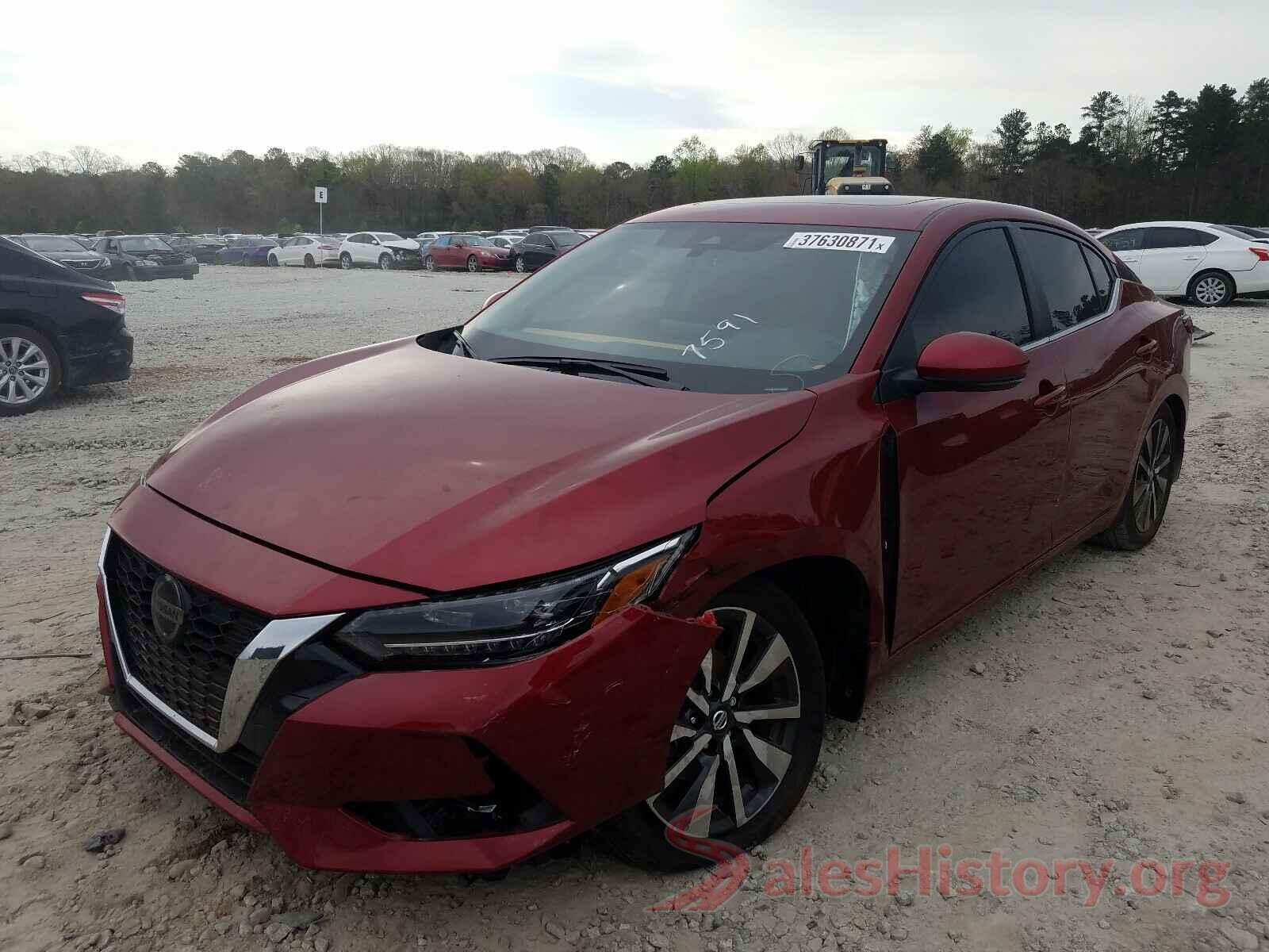 3N1AB8CV2LY307591 2020 NISSAN SENTRA