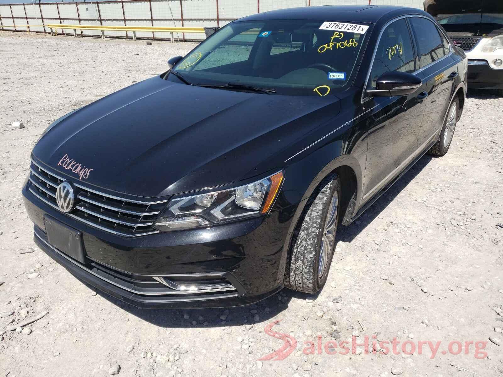 1VWBS7A30GC047068 2016 VOLKSWAGEN PASSAT