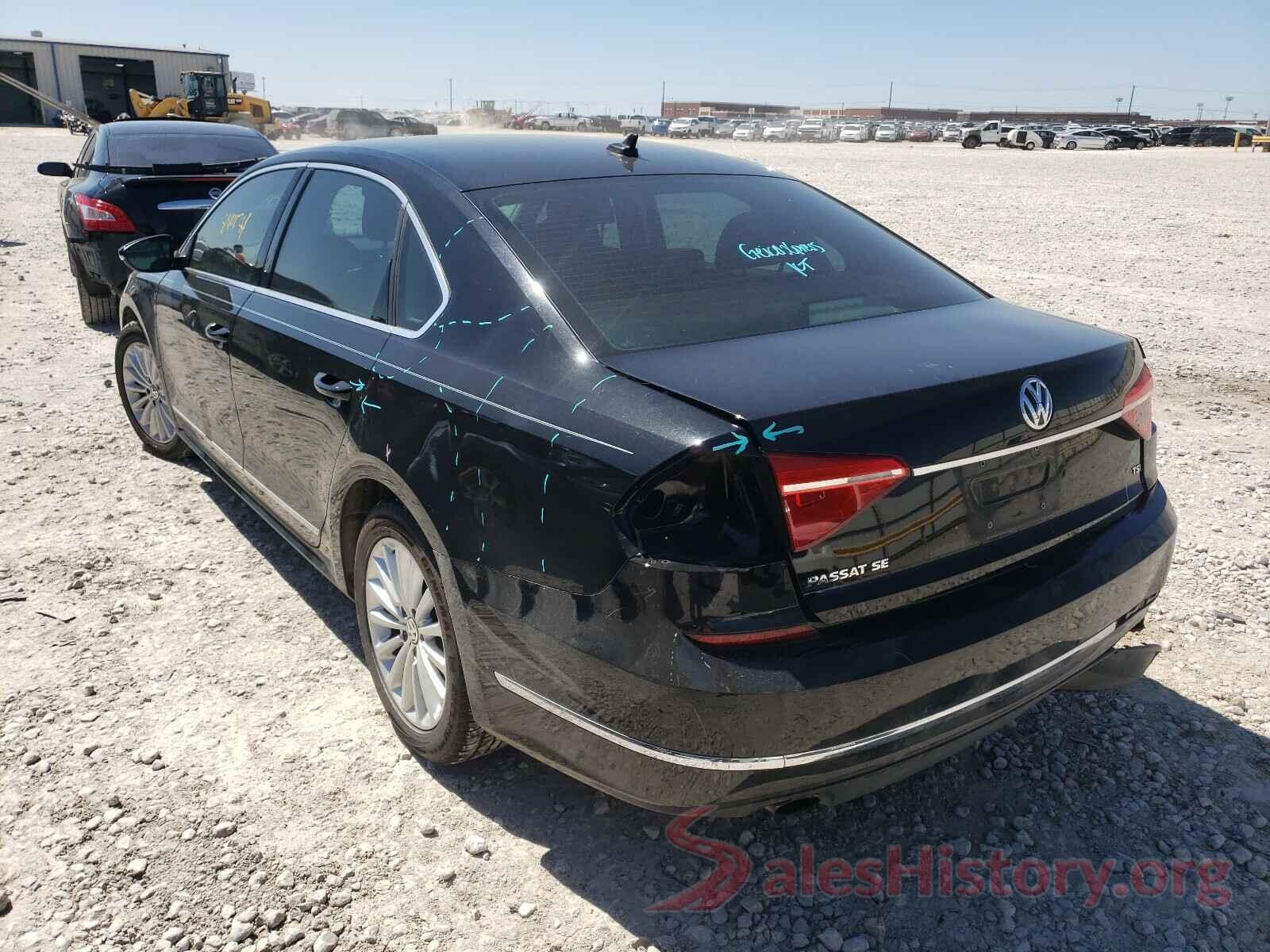 1VWBS7A30GC047068 2016 VOLKSWAGEN PASSAT