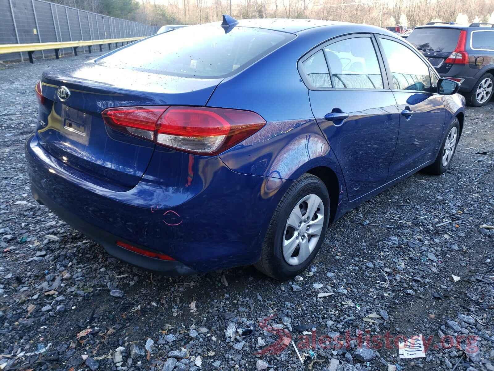 3KPFK4A74HE043654 2017 KIA FORTE