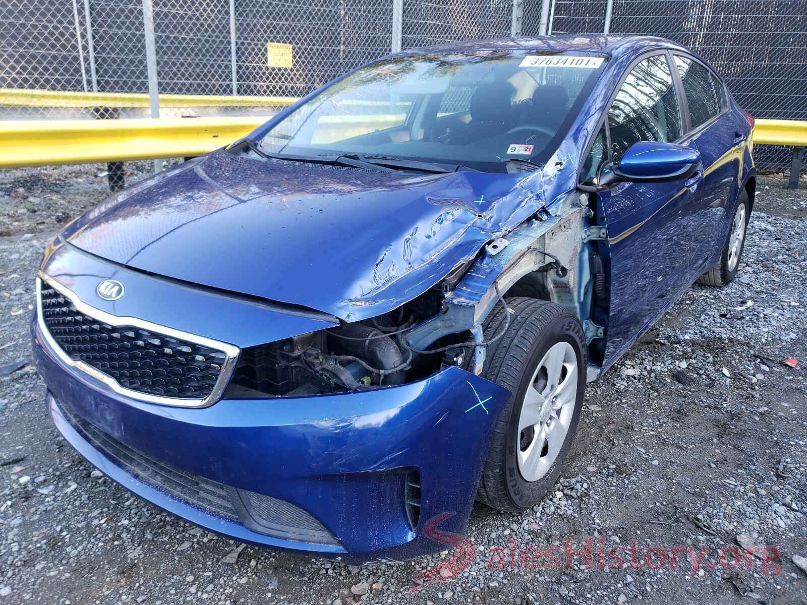 3KPFK4A74HE043654 2017 KIA FORTE