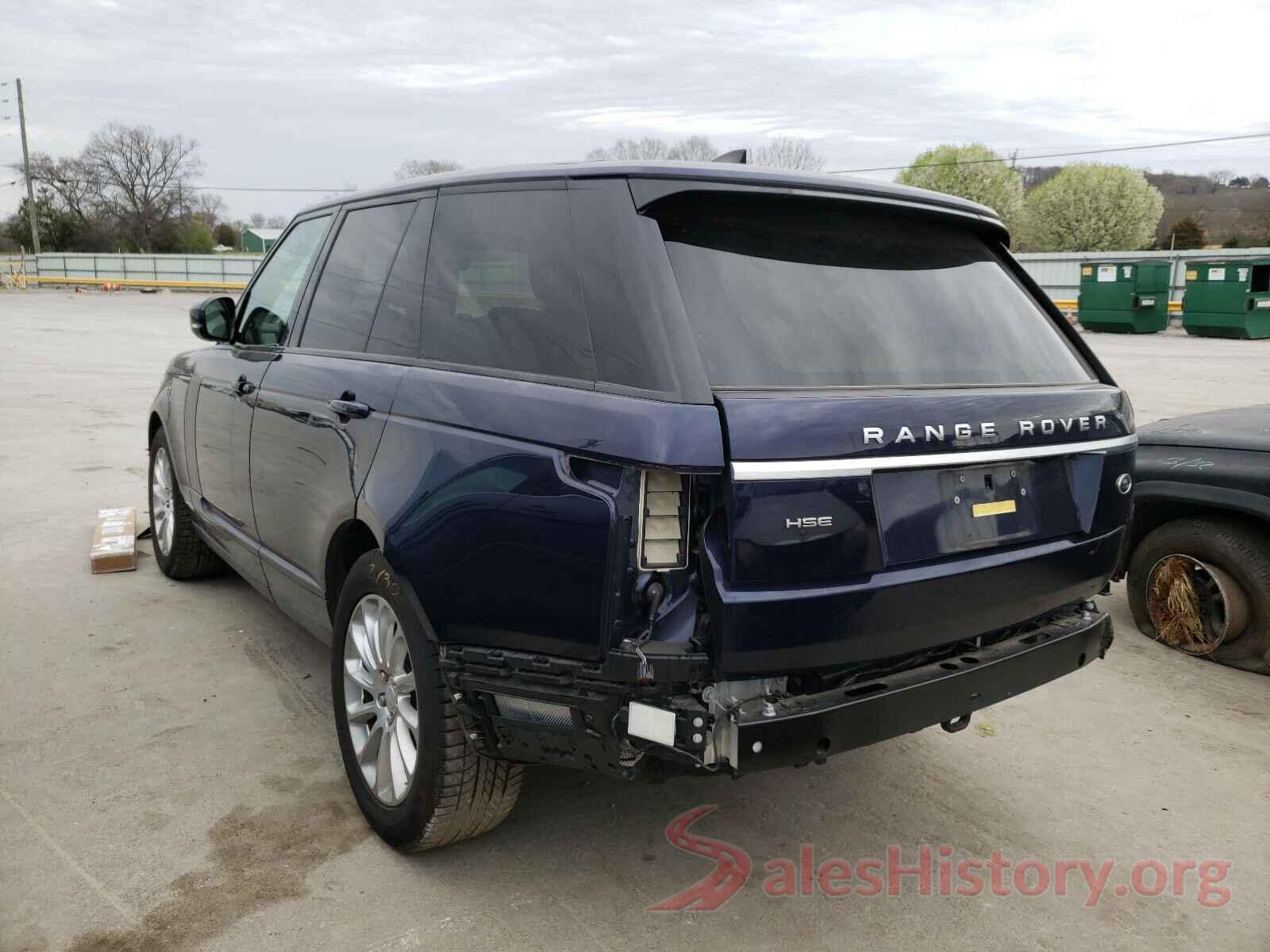 SALGS2SV8KA523432 2019 LAND ROVER RANGEROVER