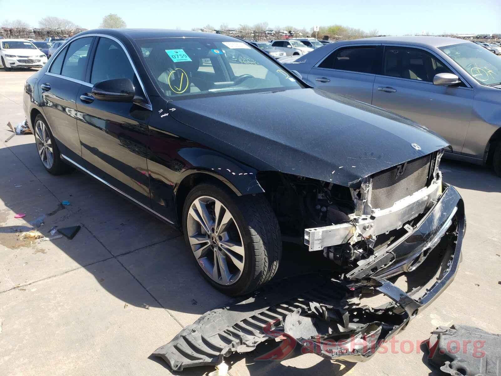 55SWF4JB7JU268464 2018 MERCEDES-BENZ C CLASS