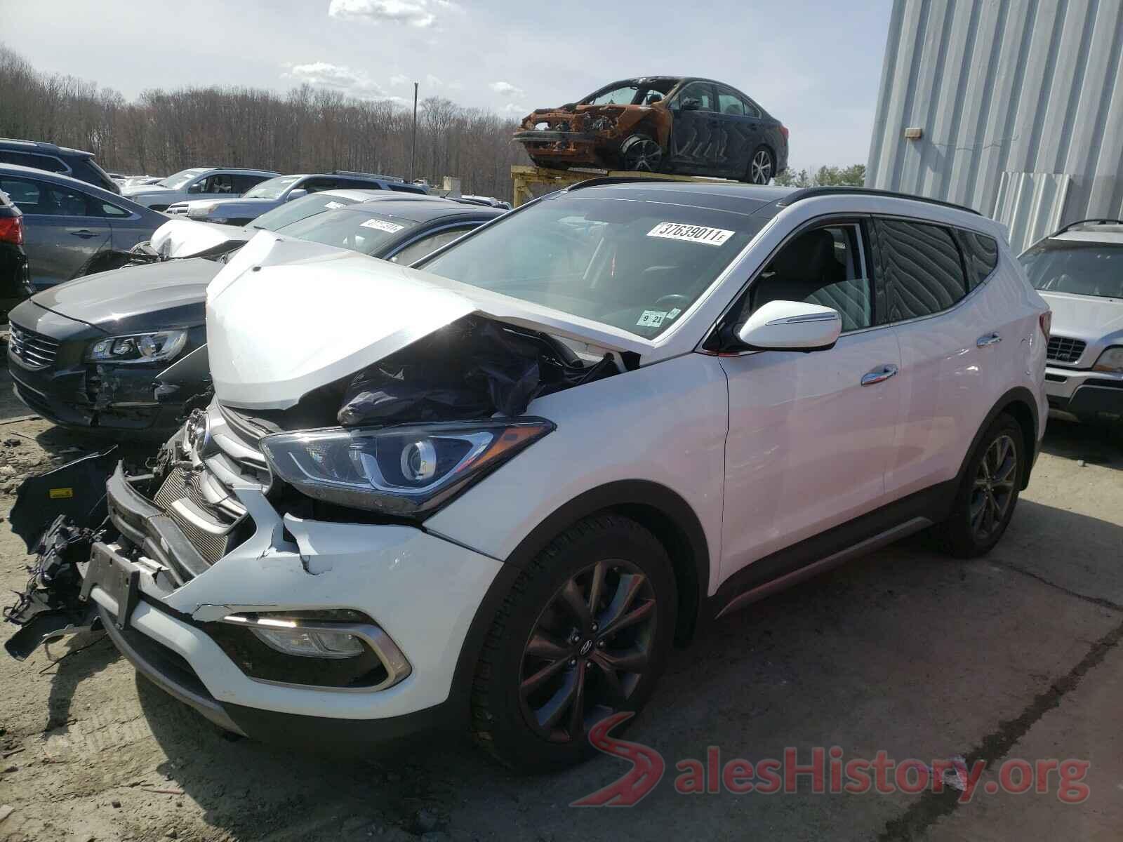 5XYZWDLA6HG448895 2017 HYUNDAI SANTA FE