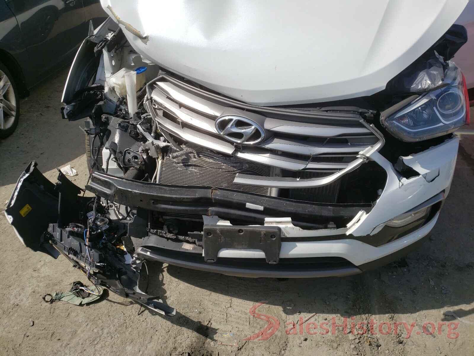 5XYZWDLA6HG448895 2017 HYUNDAI SANTA FE