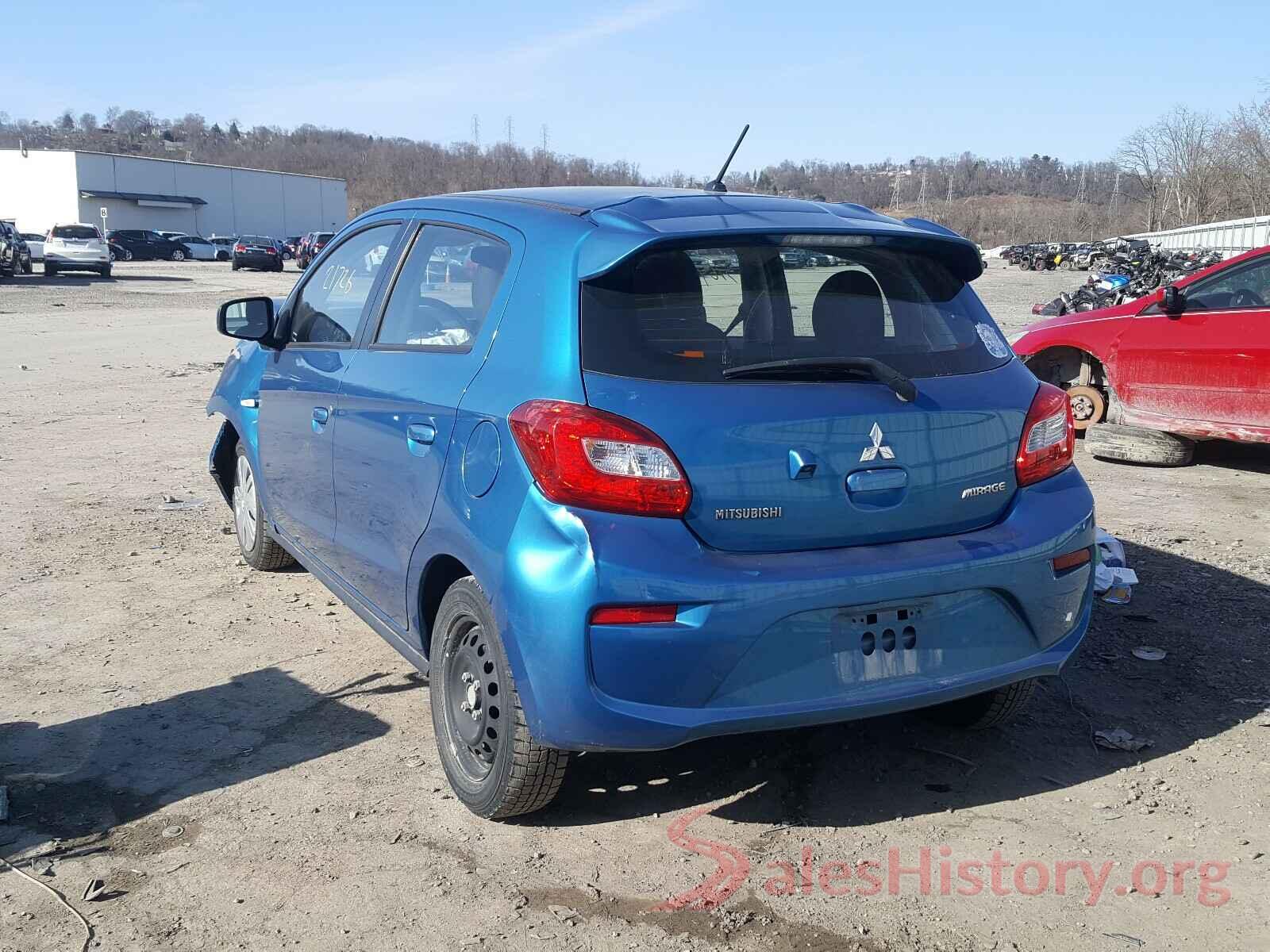 ML32A3HJ0JH007556 2018 MITSUBISHI MIRAGE