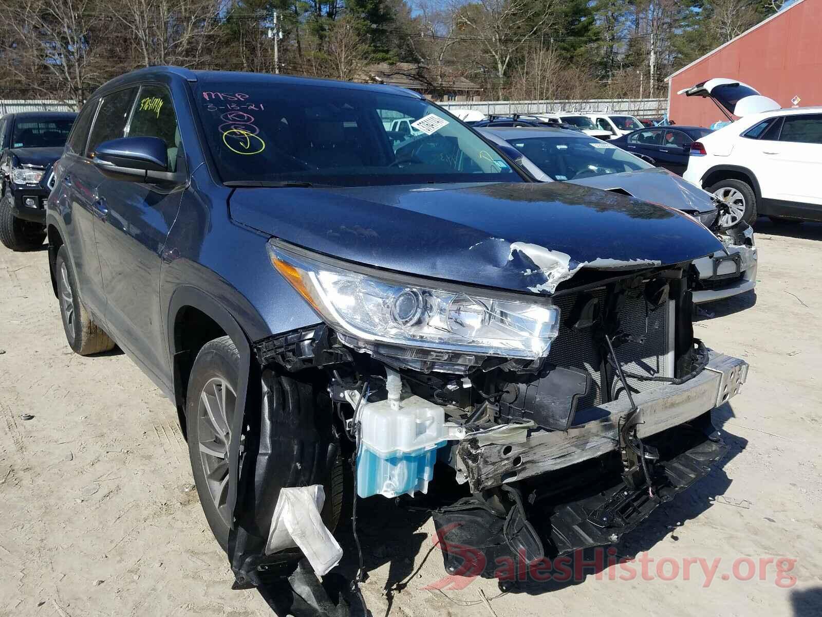 5TDJZRFH0JS830942 2018 TOYOTA HIGHLANDER