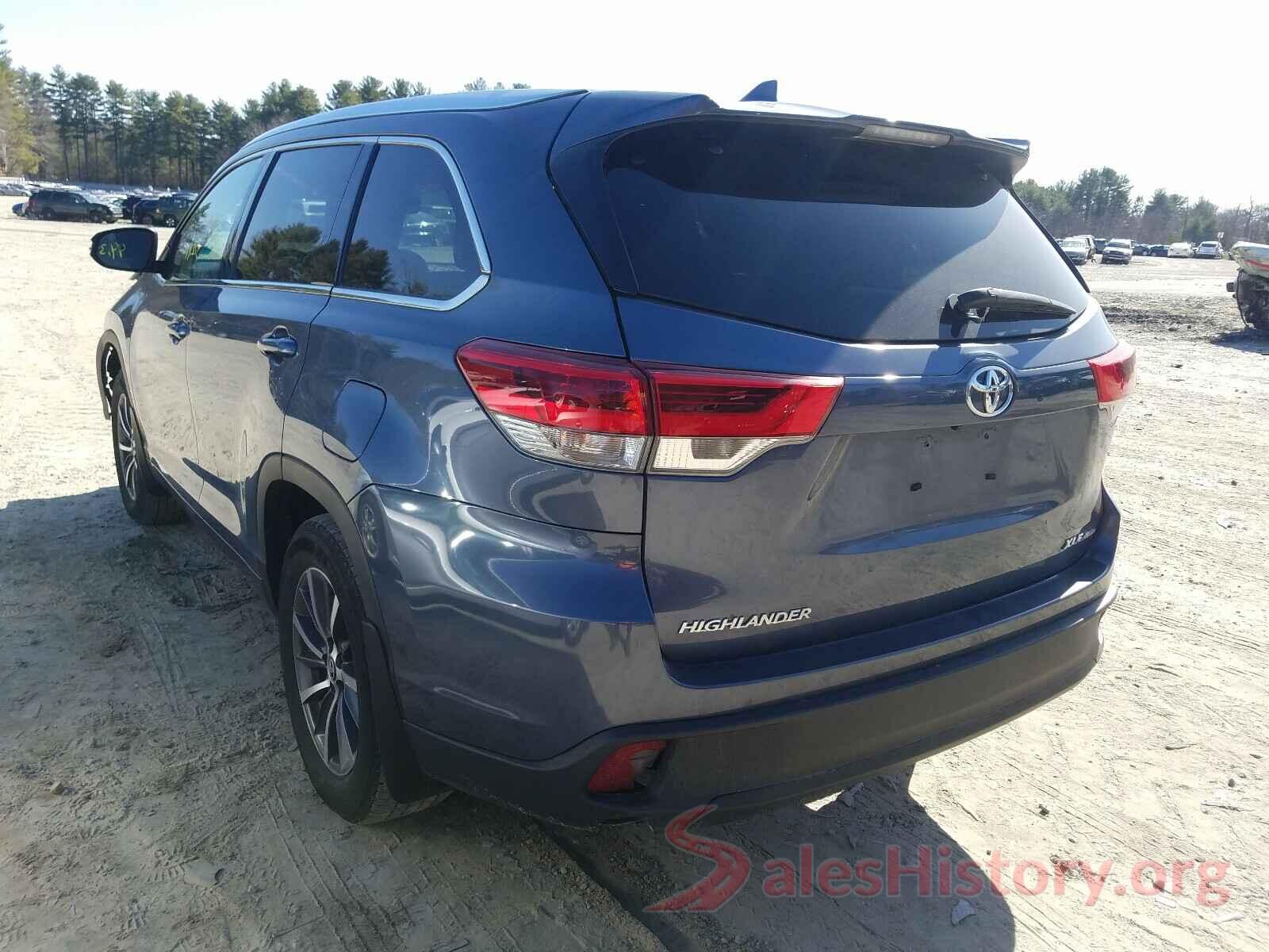 5TDJZRFH0JS830942 2018 TOYOTA HIGHLANDER