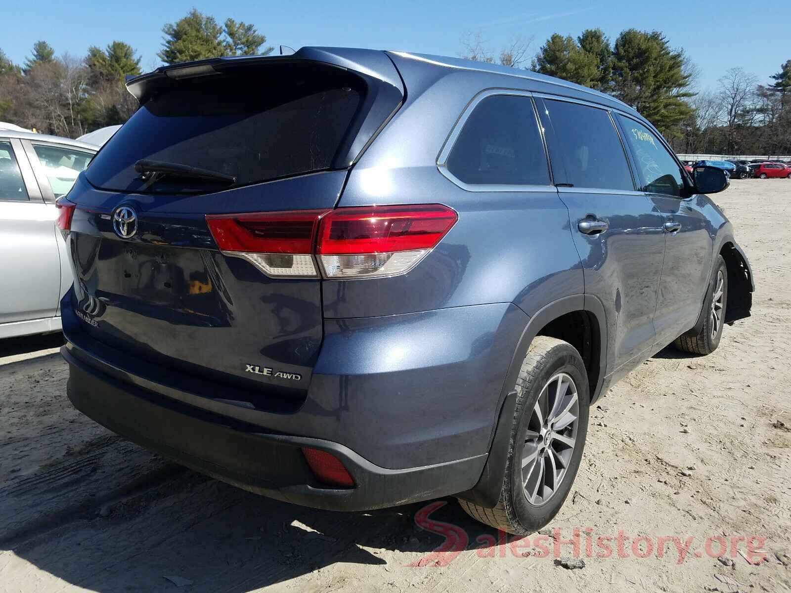 5TDJZRFH0JS830942 2018 TOYOTA HIGHLANDER