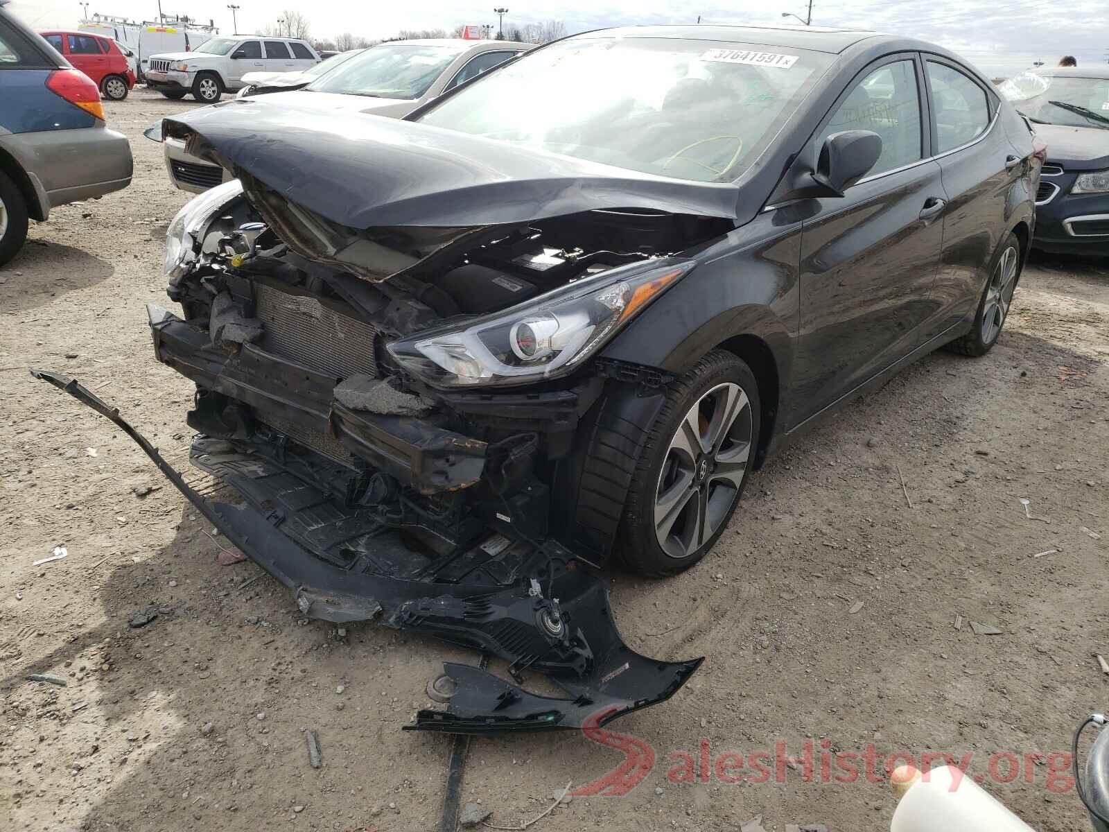 KMHDH4AH3GU652566 2016 HYUNDAI ELANTRA