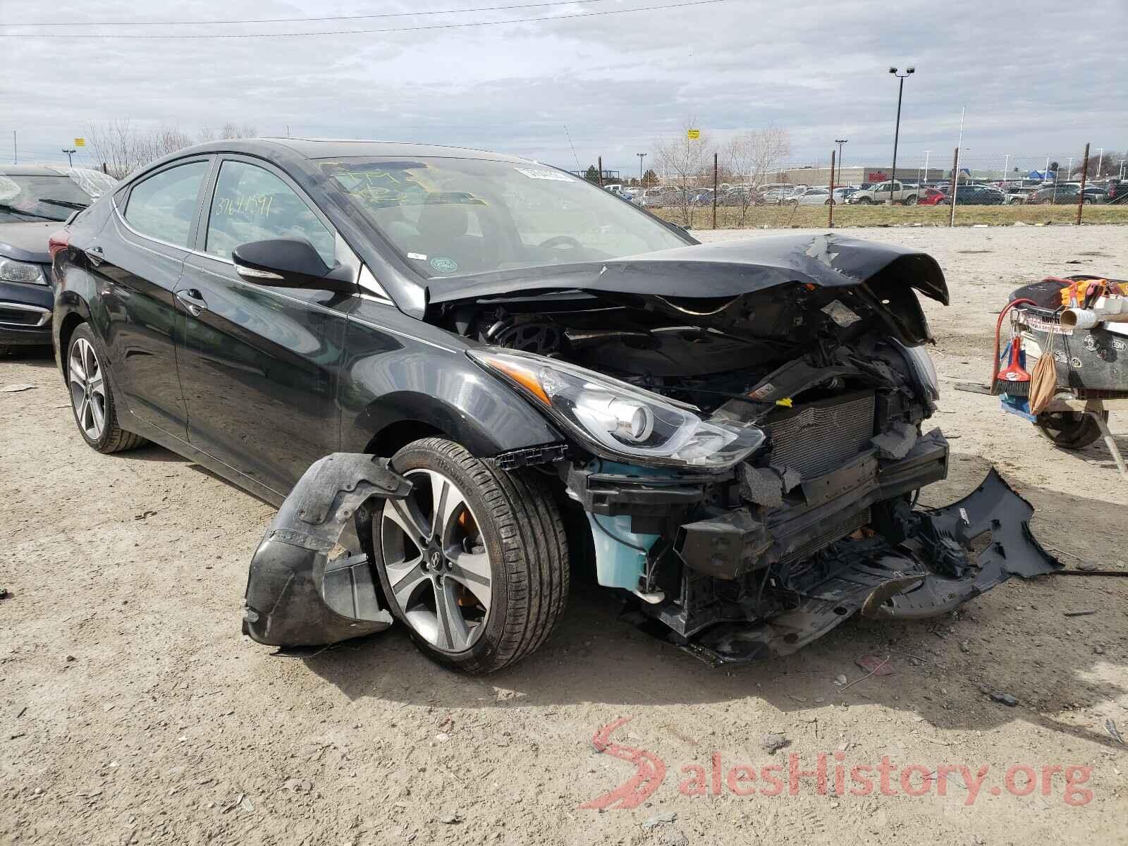 KMHDH4AH3GU652566 2016 HYUNDAI ELANTRA