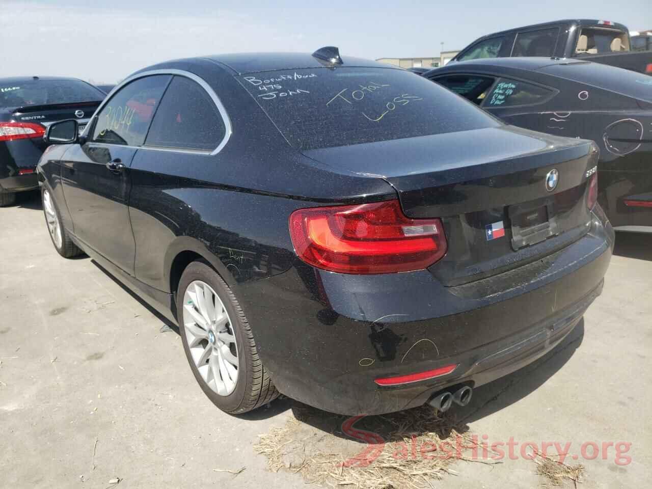 WBA1F9C51GV546587 2016 BMW 2 SERIES