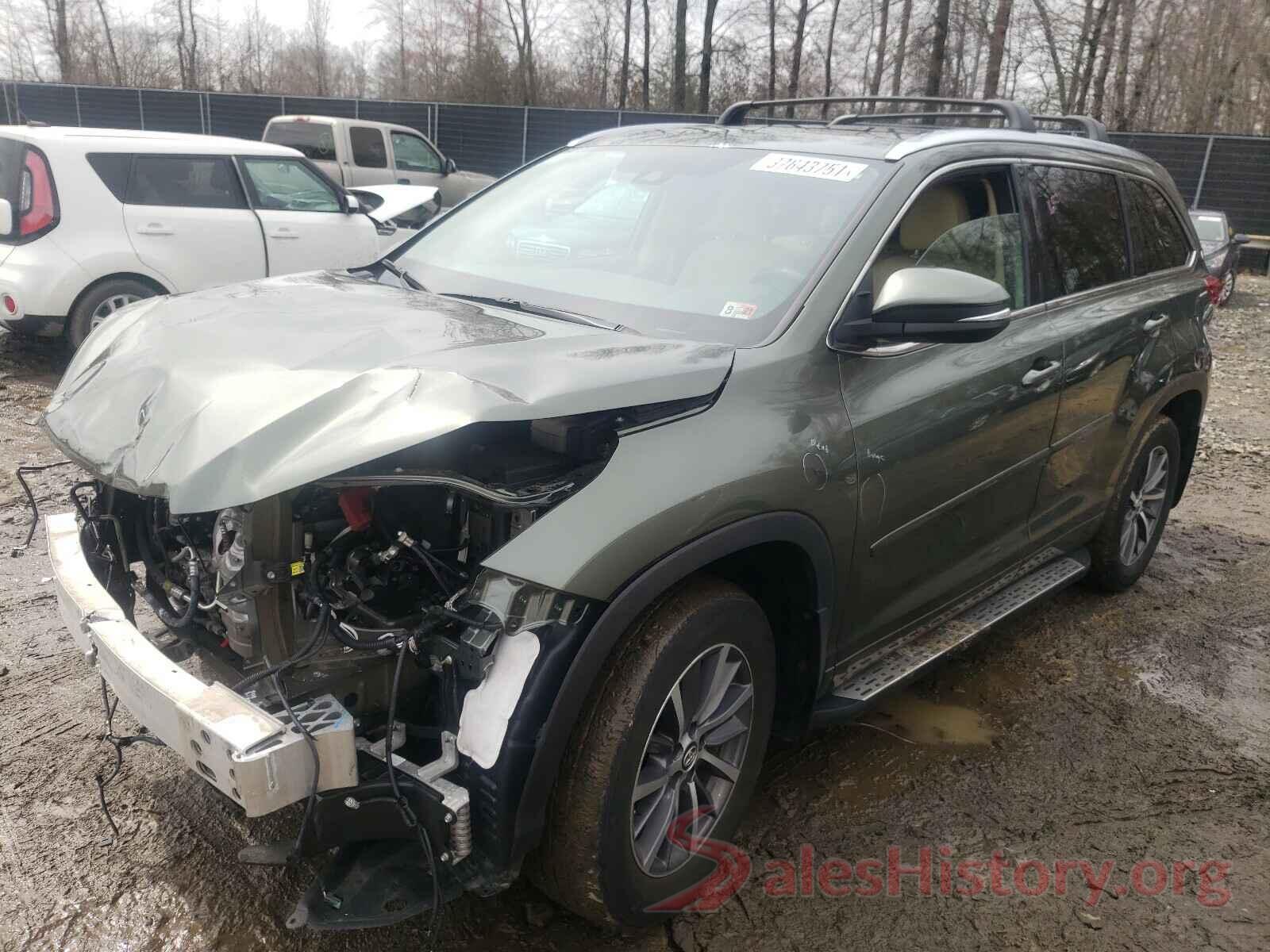 5TDJZRFH6JS813921 2018 TOYOTA HIGHLANDER