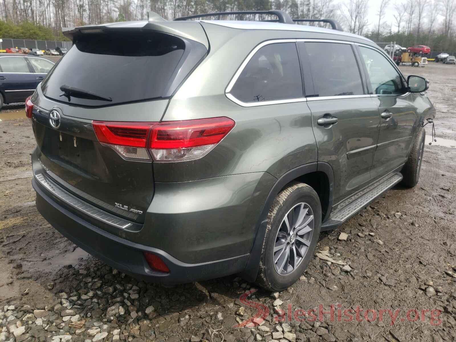 5TDJZRFH6JS813921 2018 TOYOTA HIGHLANDER