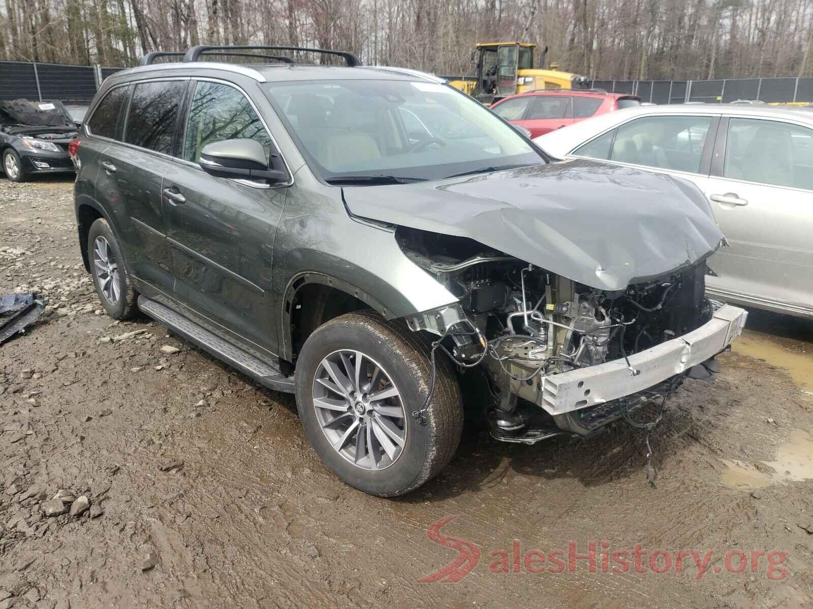 5TDJZRFH6JS813921 2018 TOYOTA HIGHLANDER