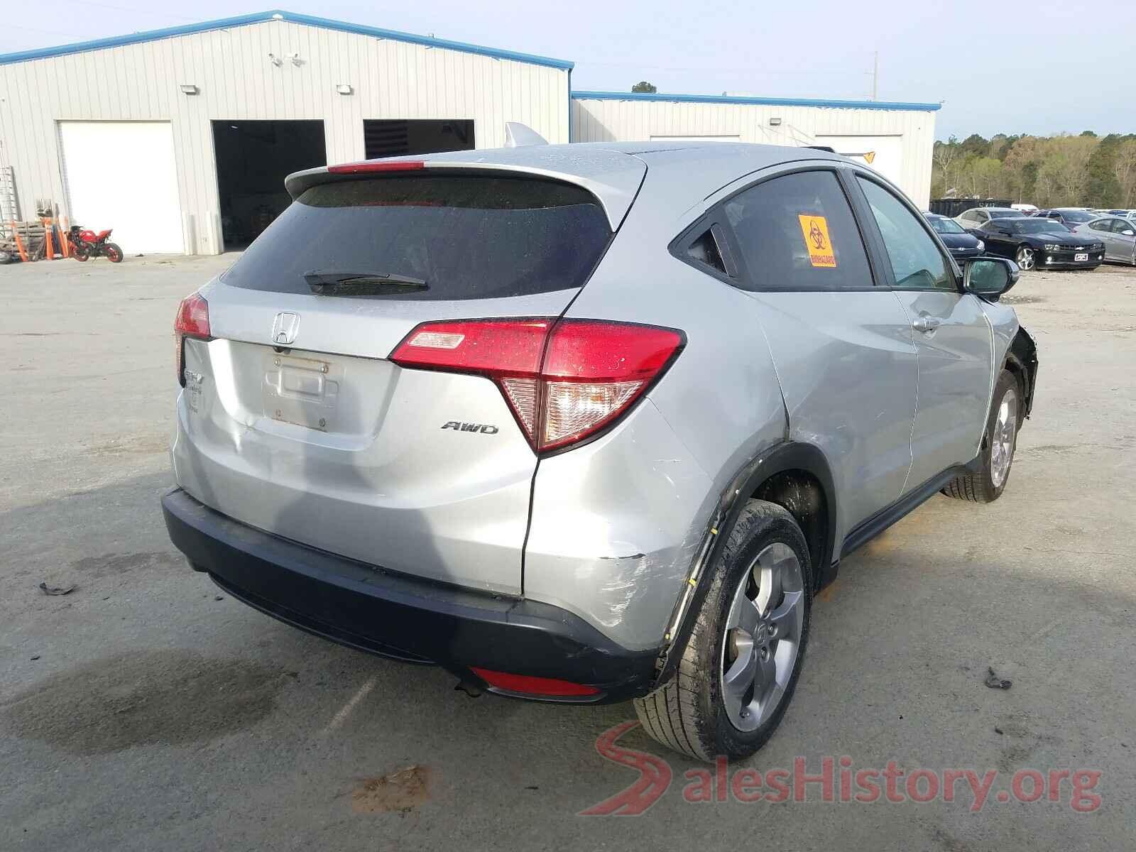 3CZRU6H58GM765375 2016 HONDA HR-V