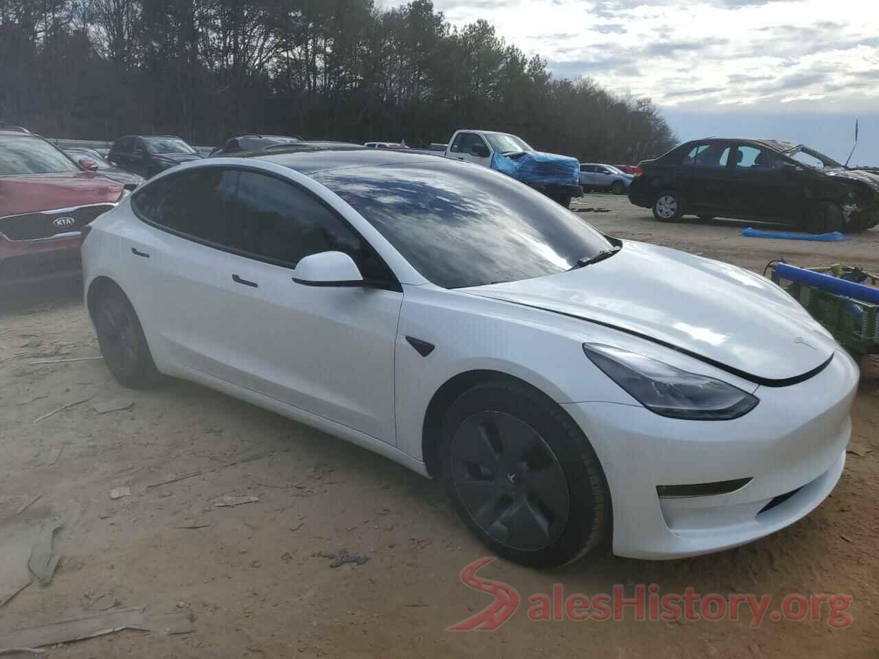 5YJ3E1EBXNF193300 2022 TESLA MODEL 3