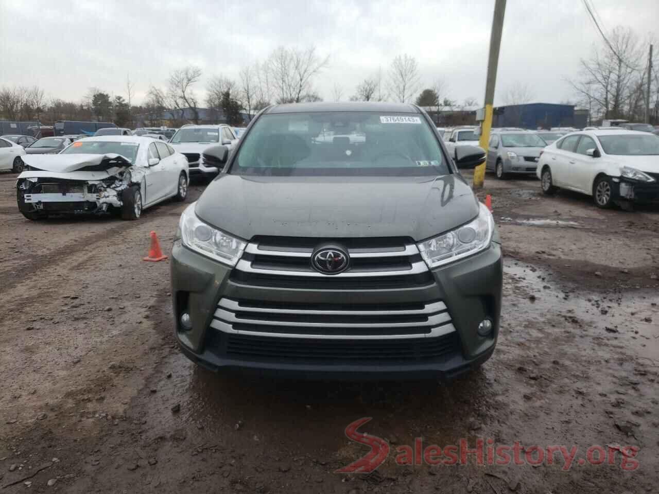 5TDBZRFH7KS971139 2019 TOYOTA HIGHLANDER