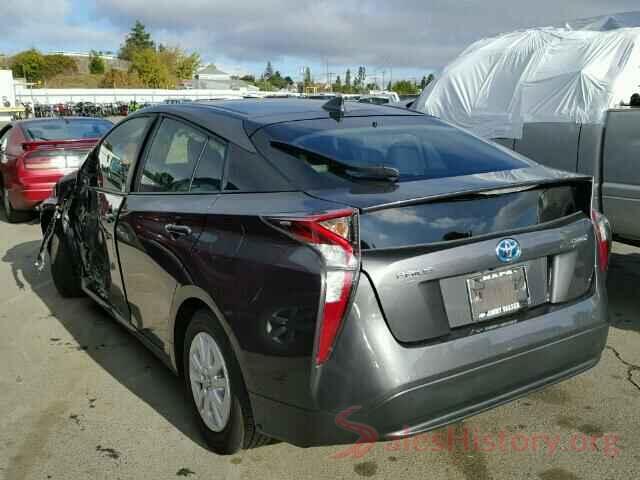 JTDKBRFU0G3520709 2016 TOYOTA PRIUS