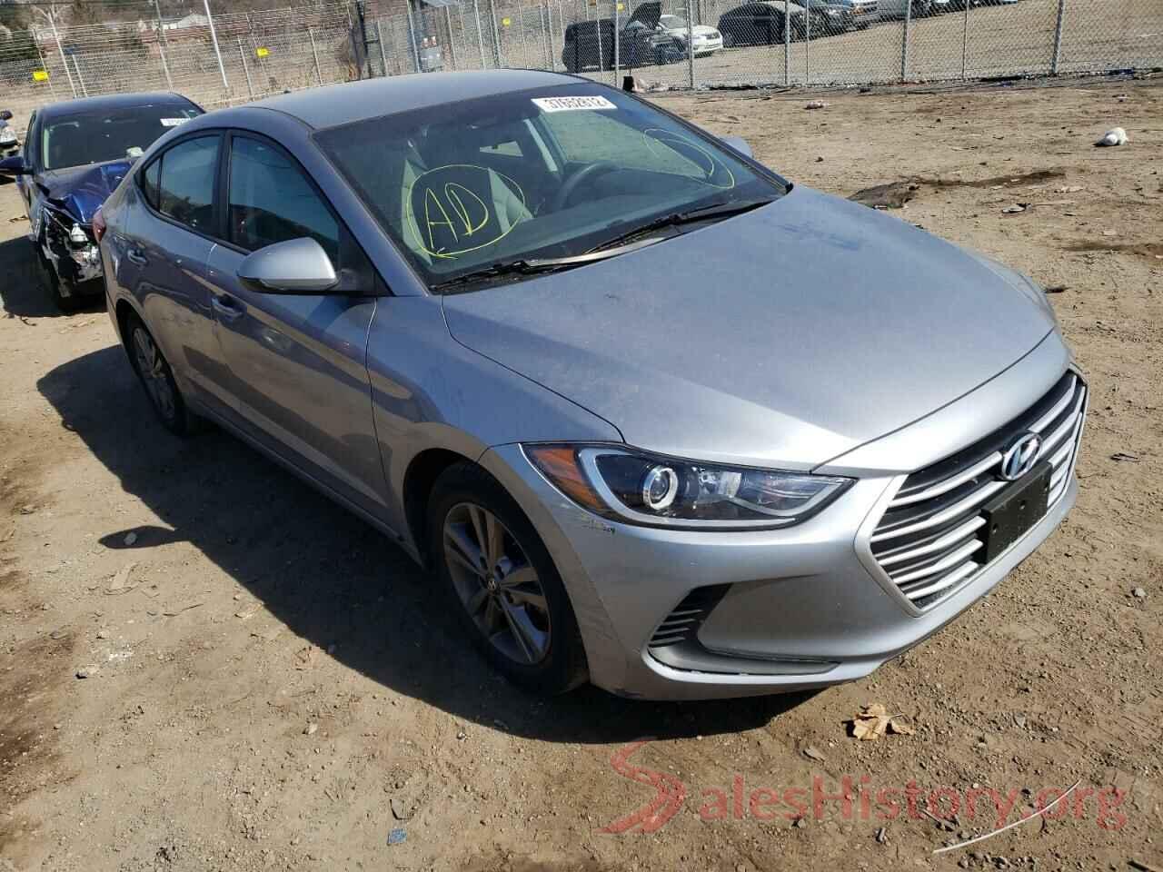 5NPD84LF8HH039757 2017 HYUNDAI ELANTRA