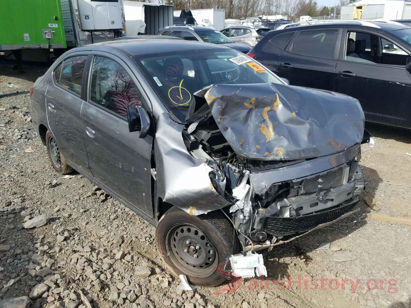 ML32F3FJ7LHF04663 2020 MITSUBISHI MIRAGE