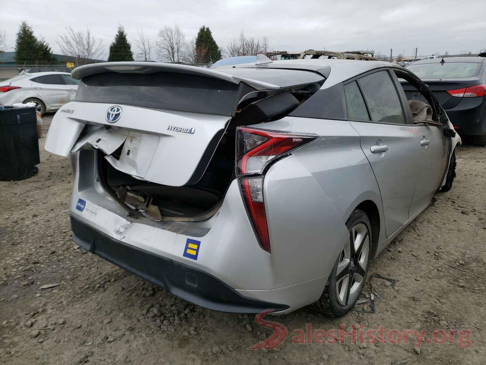 JTDKARFU9G3008532 2016 TOYOTA PRIUS