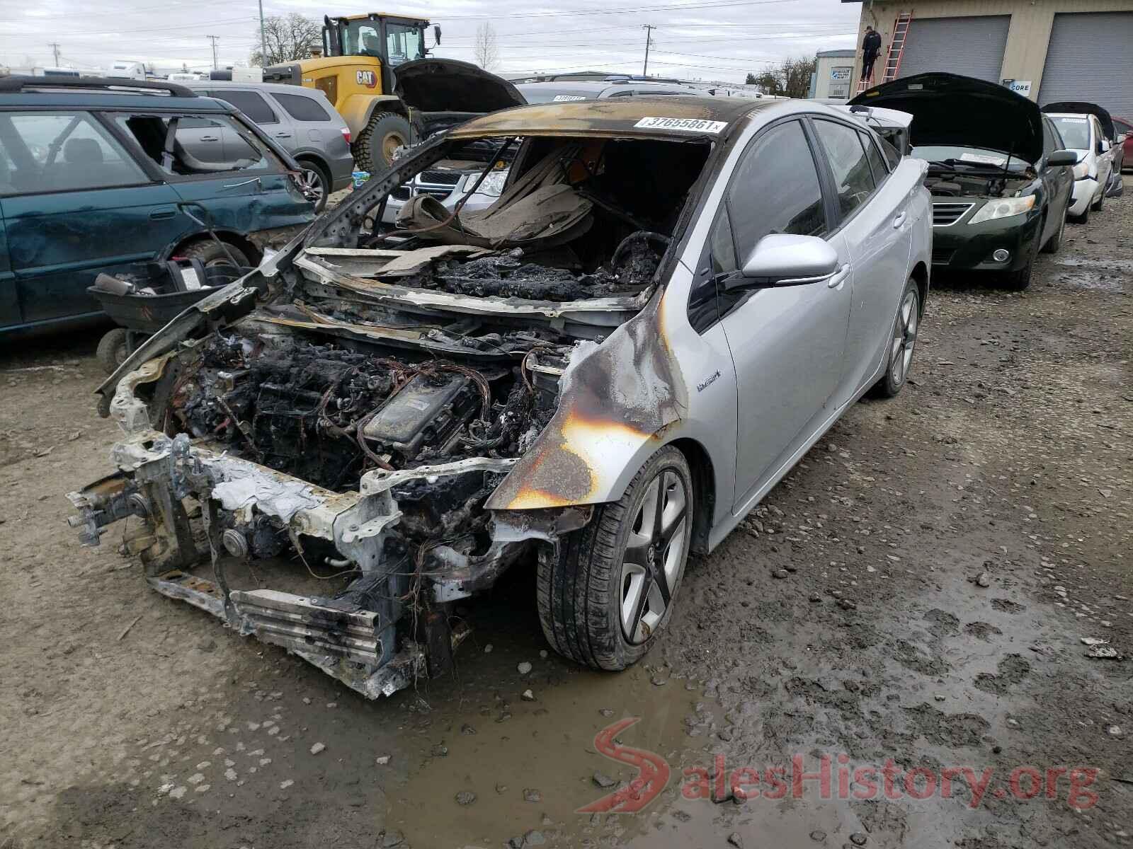 JTDKARFU9G3008532 2016 TOYOTA PRIUS