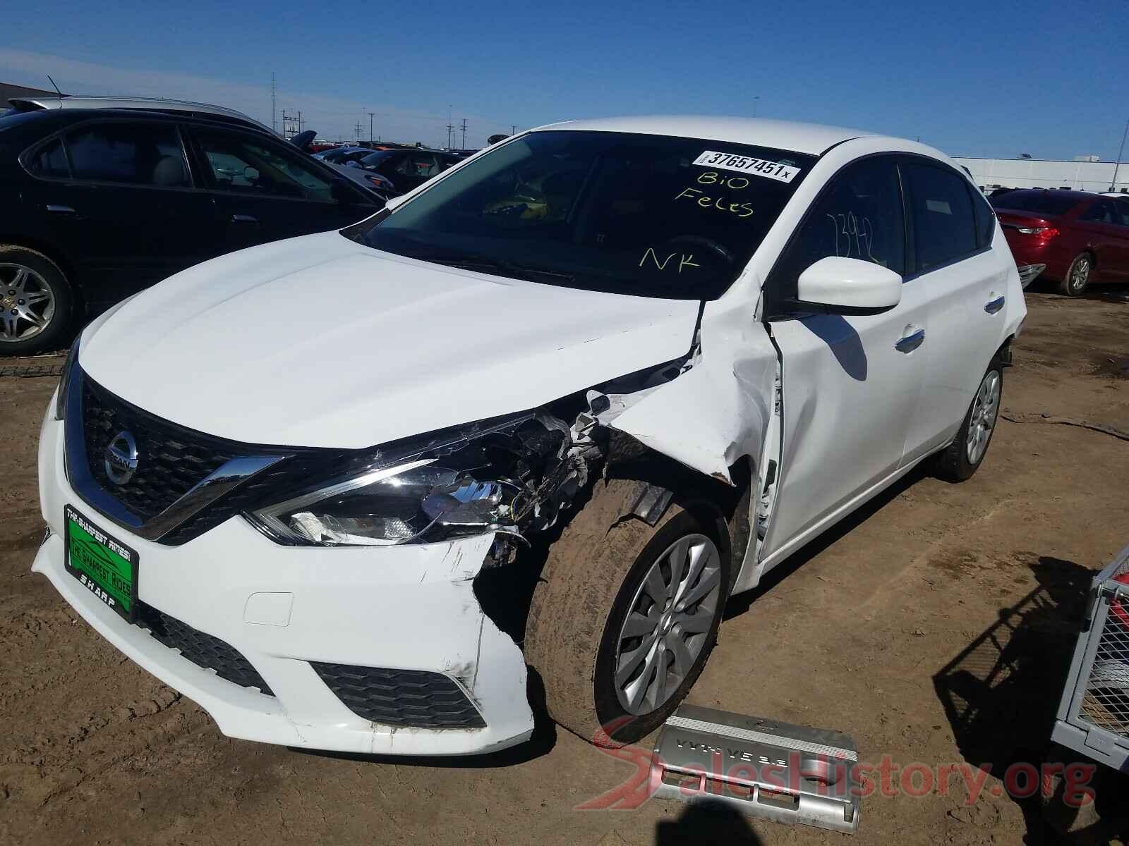 3N1AB7APXHY322880 2017 NISSAN SENTRA