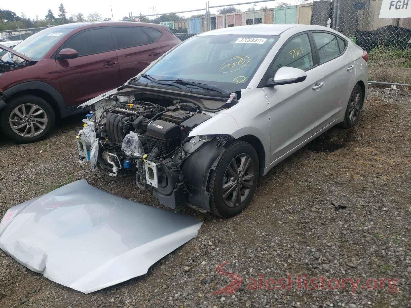 5NPD84LF6JH240899 2018 HYUNDAI ELANTRA