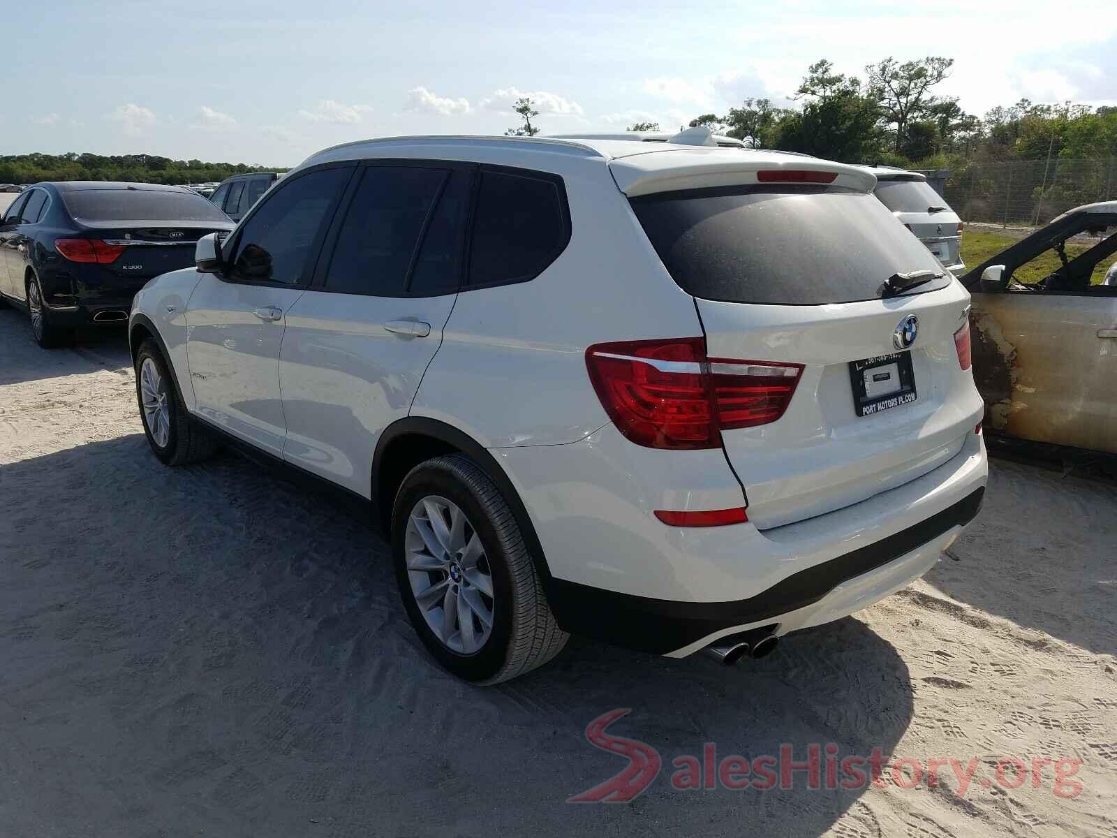 5UXWZ7C35H0V90446 2017 BMW X3