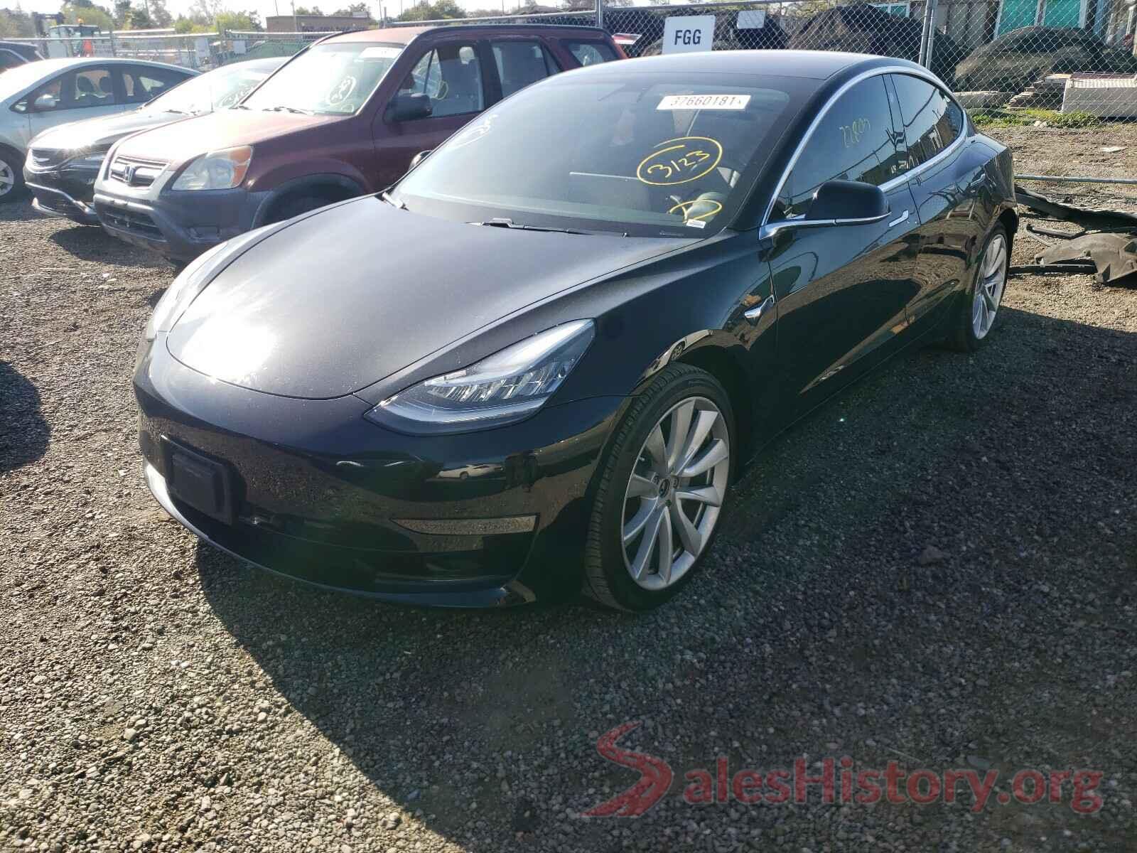 5YJ3E1EA5JF061112 2018 TESLA MODEL 3