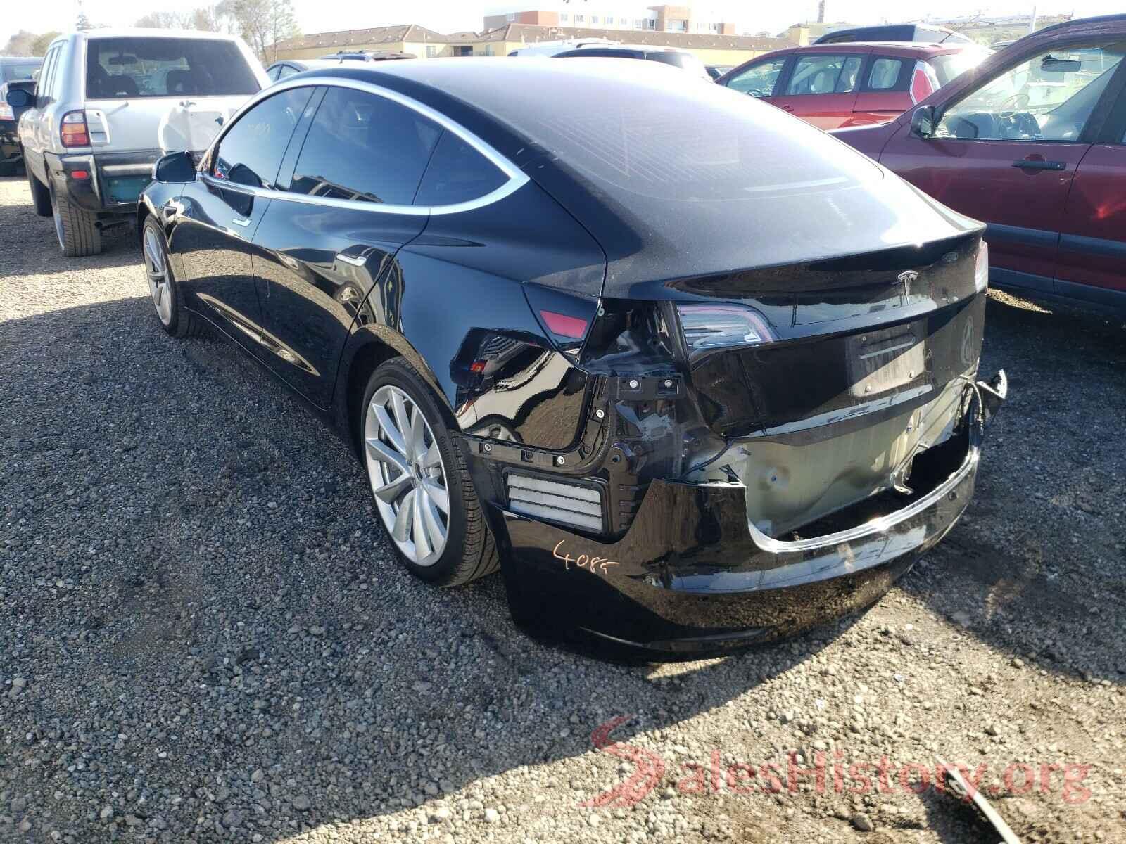 5YJ3E1EA5JF061112 2018 TESLA MODEL 3