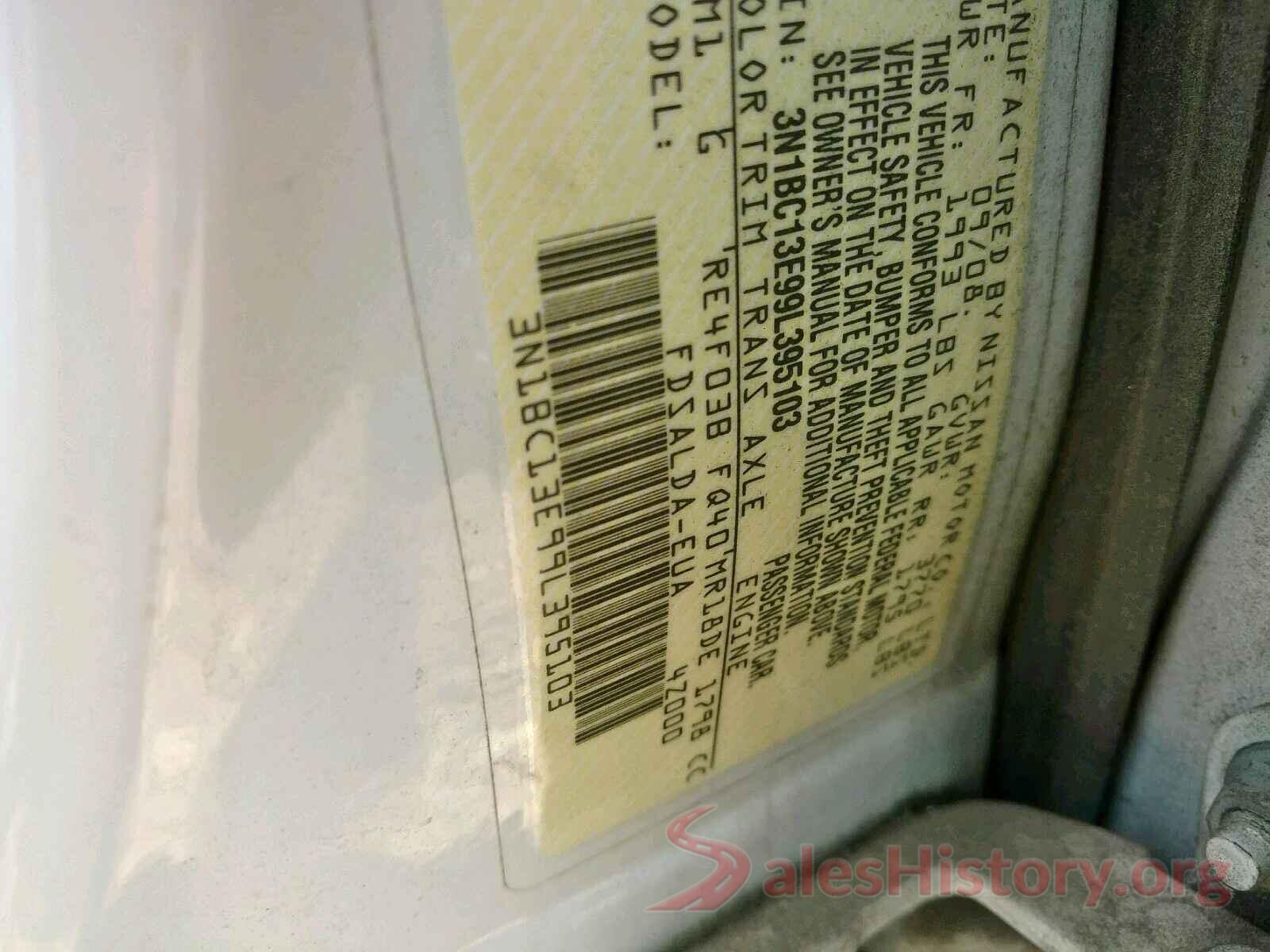 3N1BC13E99L395103 2009 NISSAN VERSA