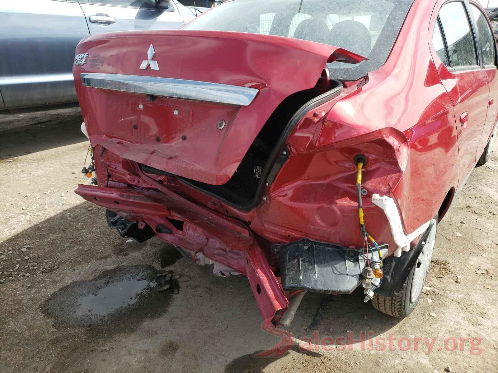 ML32F3FJ3LHF06216 2020 MITSUBISHI MIRAGE