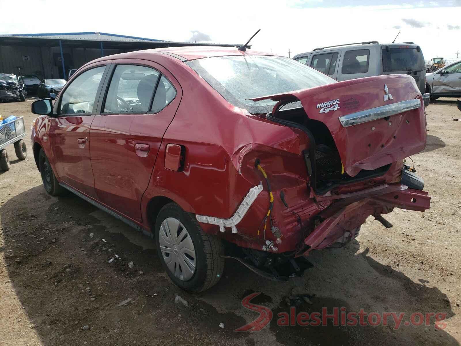 ML32F3FJ3LHF06216 2020 MITSUBISHI MIRAGE