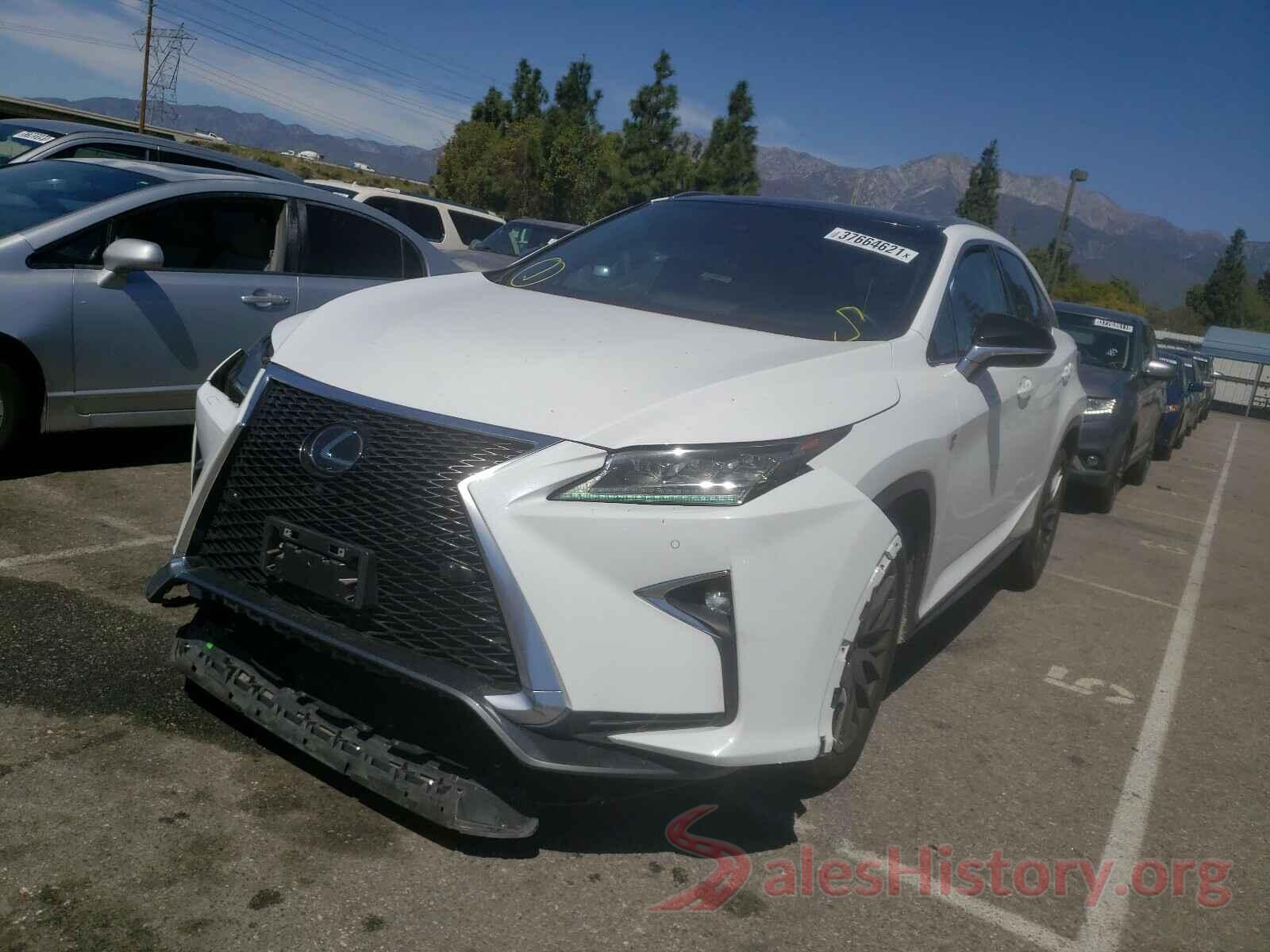 2T2BZMCA9KC202396 2019 LEXUS RX350