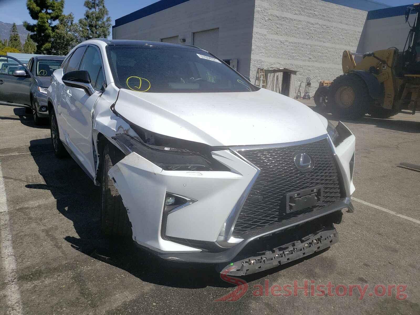 2T2BZMCA9KC202396 2019 LEXUS RX350