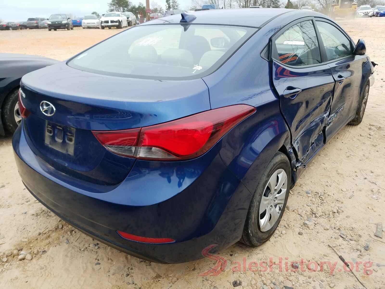 5NPDH4AE3GH772808 2016 HYUNDAI ELANTRA