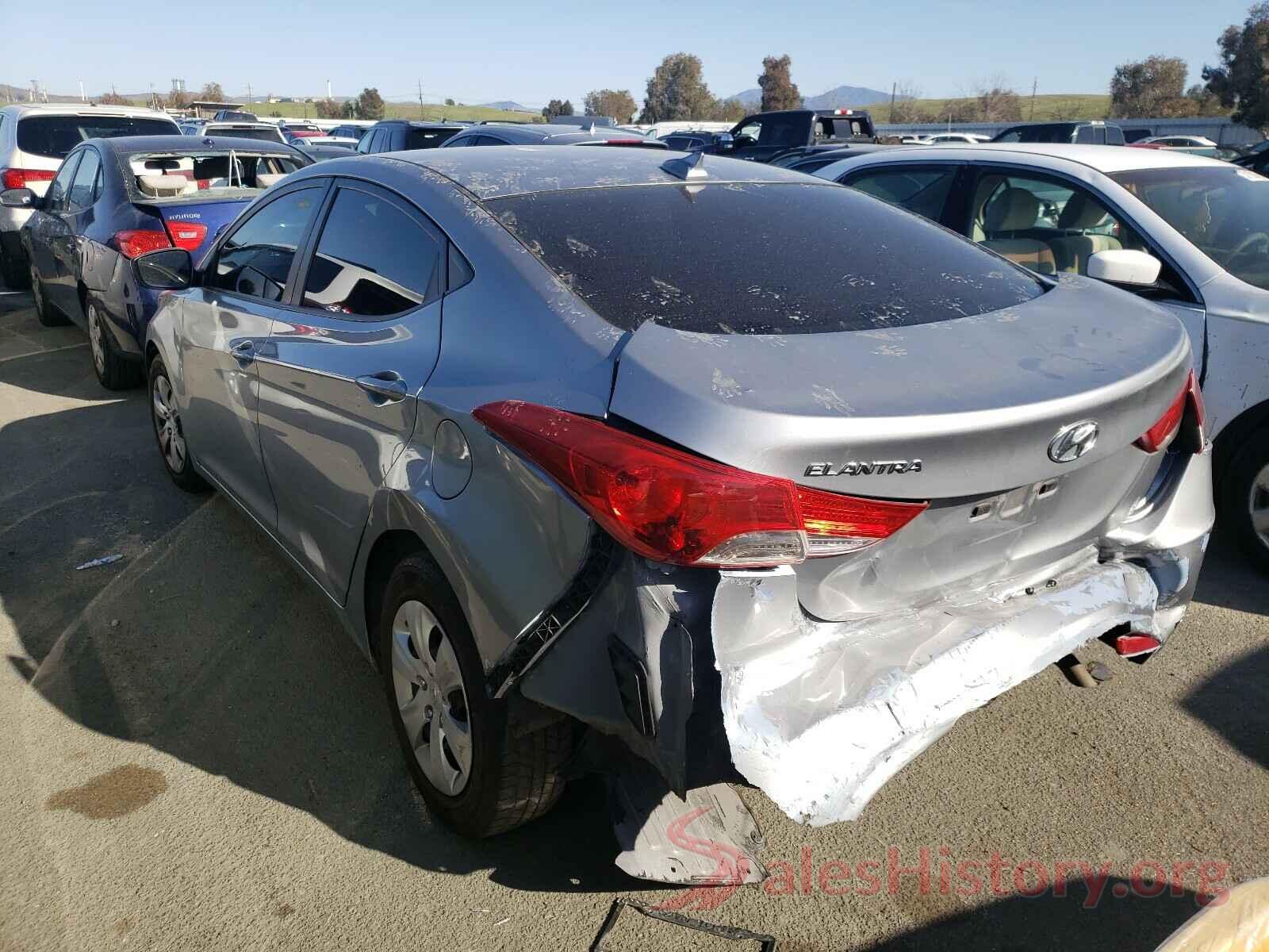 5NPDH4AE0GH705535 2016 HYUNDAI ELANTRA