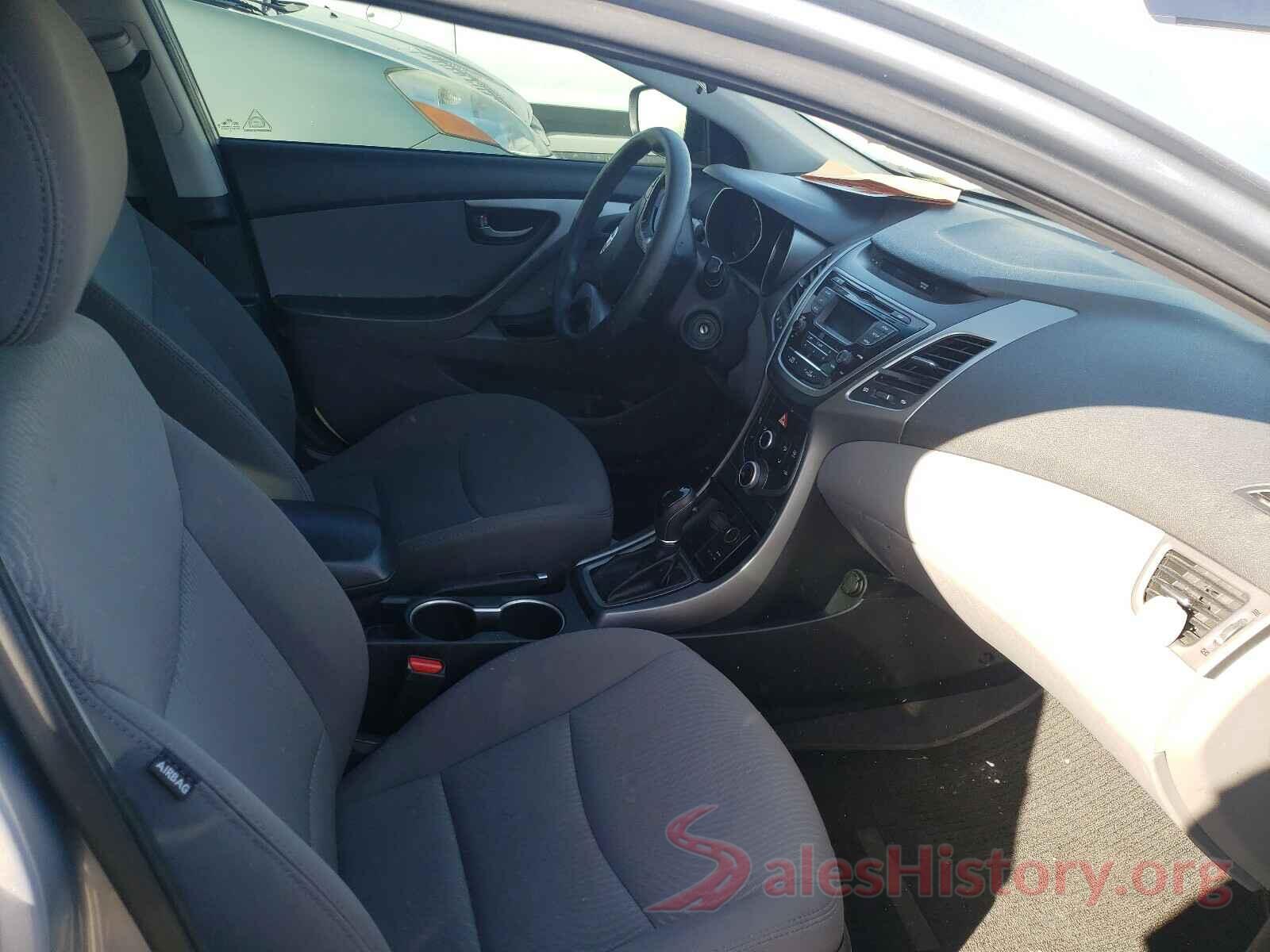 5NPDH4AE0GH705535 2016 HYUNDAI ELANTRA