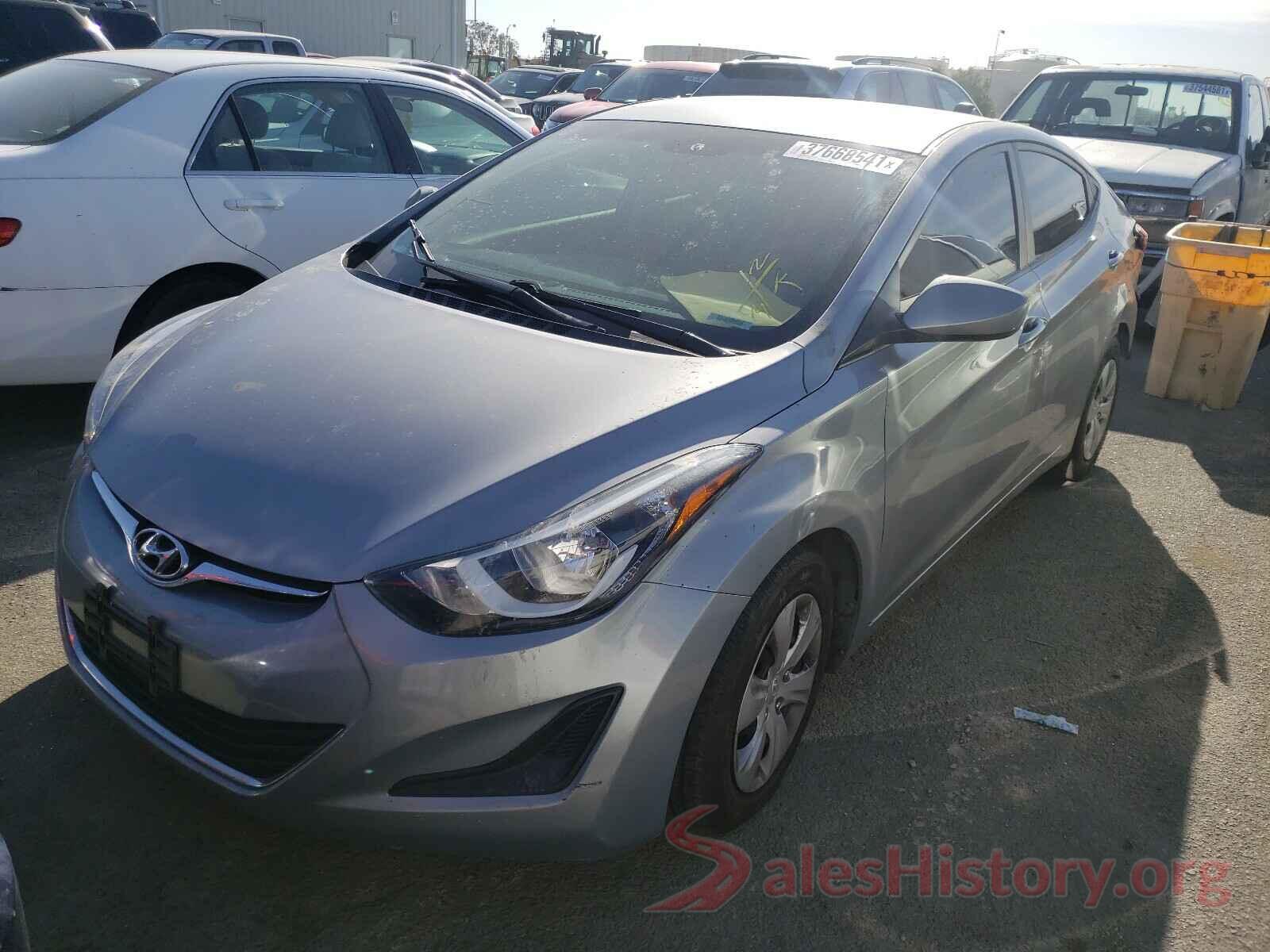 5NPDH4AE0GH705535 2016 HYUNDAI ELANTRA