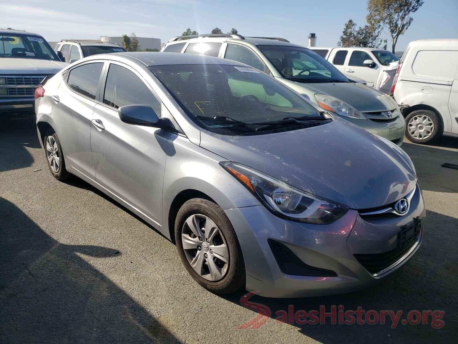 5NPDH4AE0GH705535 2016 HYUNDAI ELANTRA