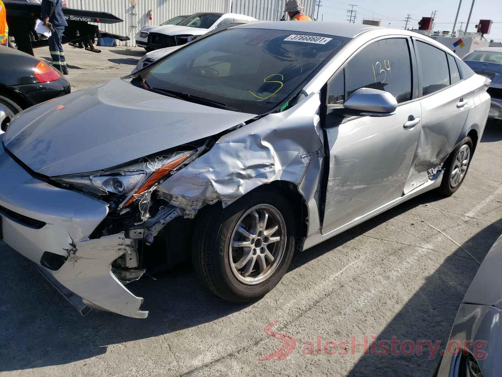 JTDKBRFU4H3576265 2017 TOYOTA PRIUS