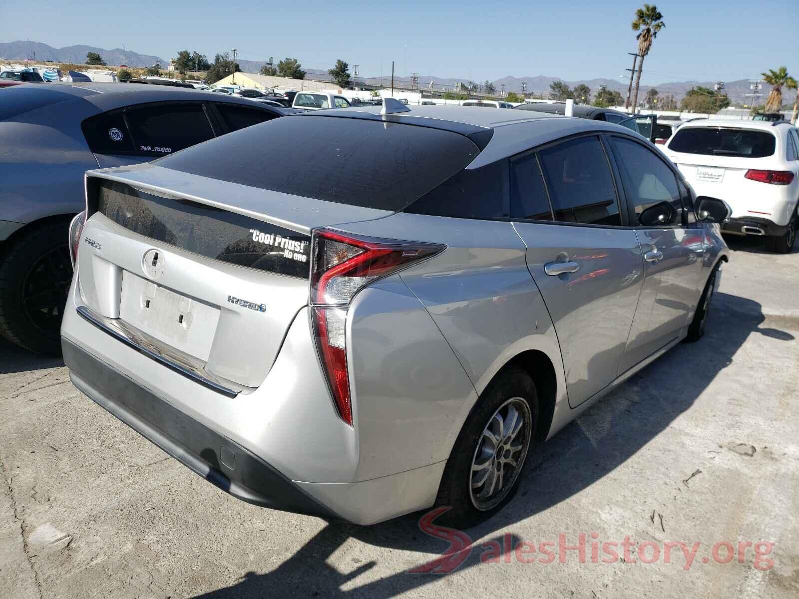 JTDKBRFU4H3576265 2017 TOYOTA PRIUS